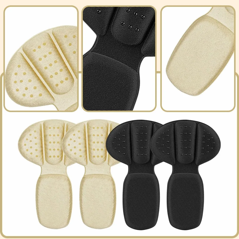 Taloneras para Zapatos, Almohadillas para Talones Reducir Talla, Protectores de Talón Antirozaduras