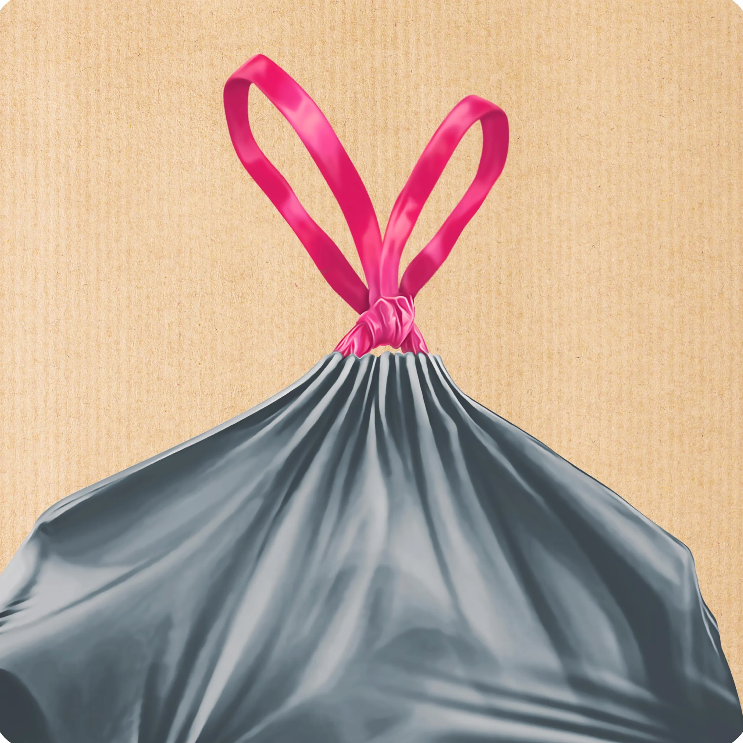Bolsas de Basura Cubo Alto 20-30L 12 Unidades Extra Resistente Antigoteo Autocierre Plástico Reciclado