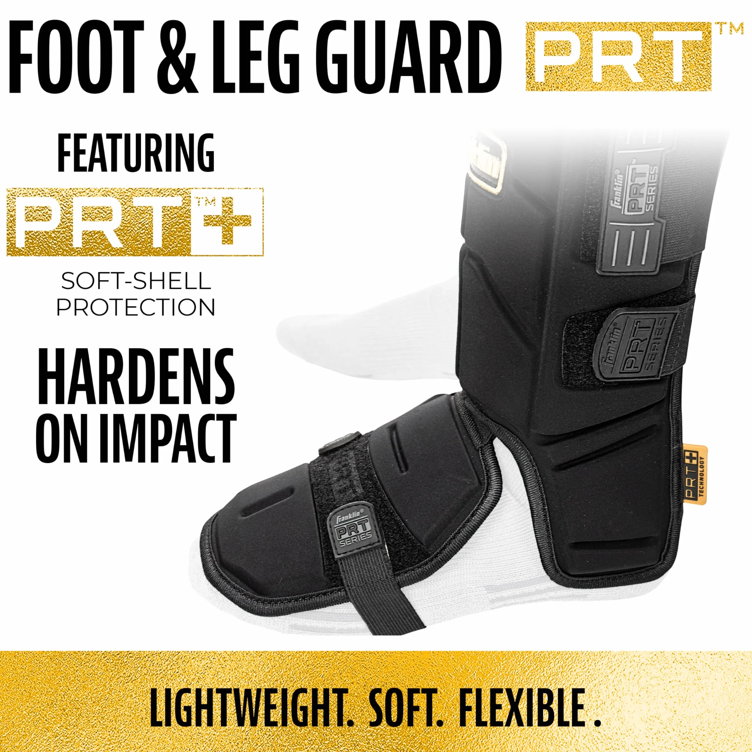 Franklin Sports PRT Series Adult Leg Guard - PRT Series - Protector de piernas para Adultos Unisex Adulto