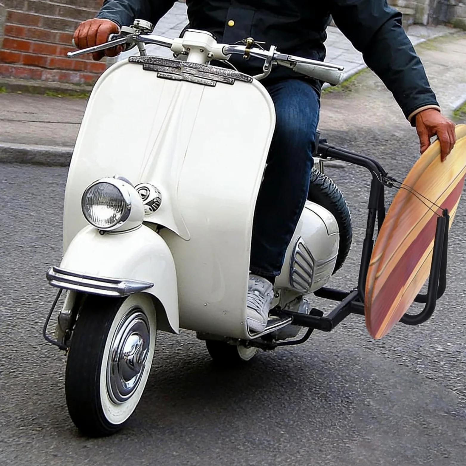 Soporte Para Tabla De Surf Para Bicicleta De Montaje Ajustable Y Portátil | Soporte Portátil Para Tablas De Surf En Bicicleta Para Scooter Motocicleta Y Bicicletas De Carretera O