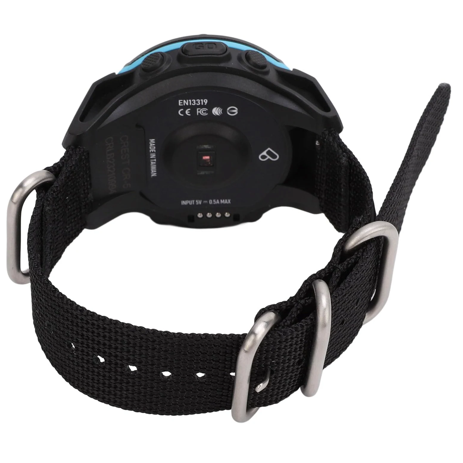 Reloj de Buceo con Computadora K1 Glass 316 Acero Inoxidable LED Bluetooth Reloj de Buceo Multifuncional para bajo el Agua 100 M de Profundidad Negro