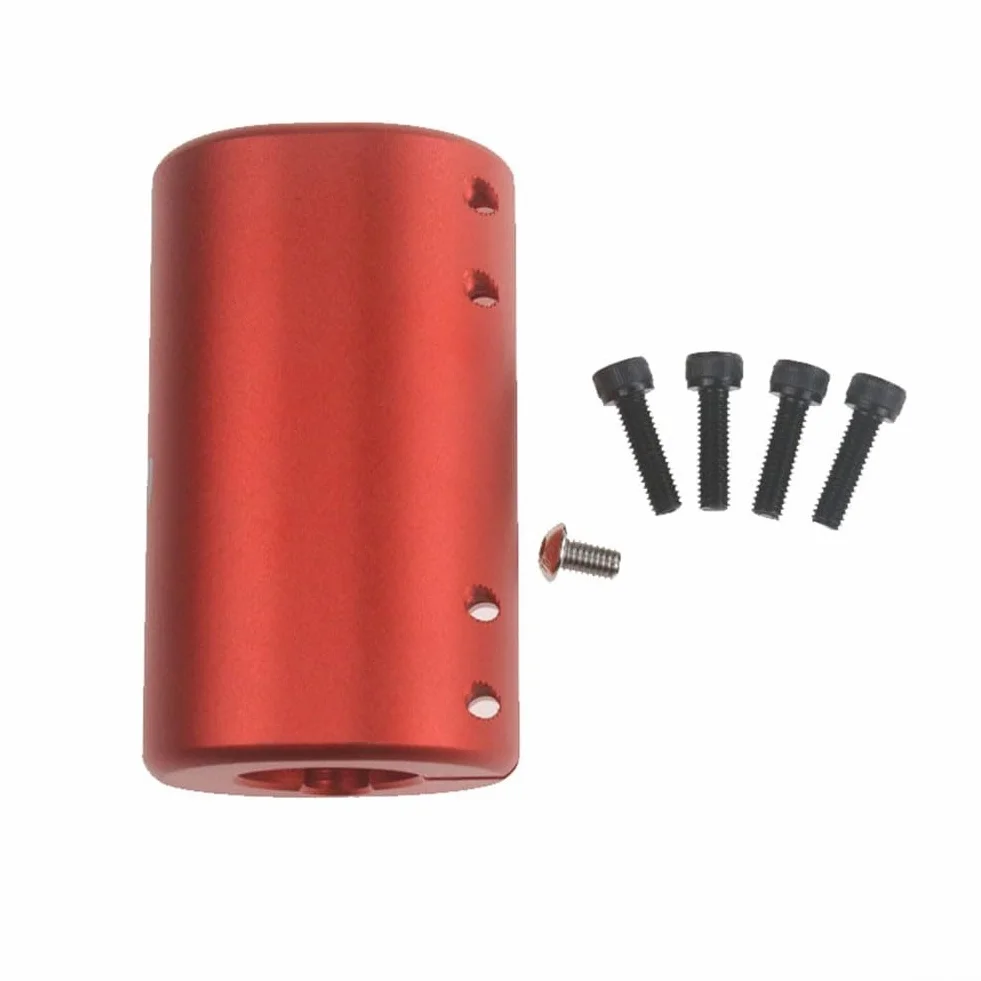 Xiaomi PRO Electric Scooter Aleación de Aluminio Plegable Poste Base Sujetador Soporte Abrazadera Resistente al Desgaste Rojo