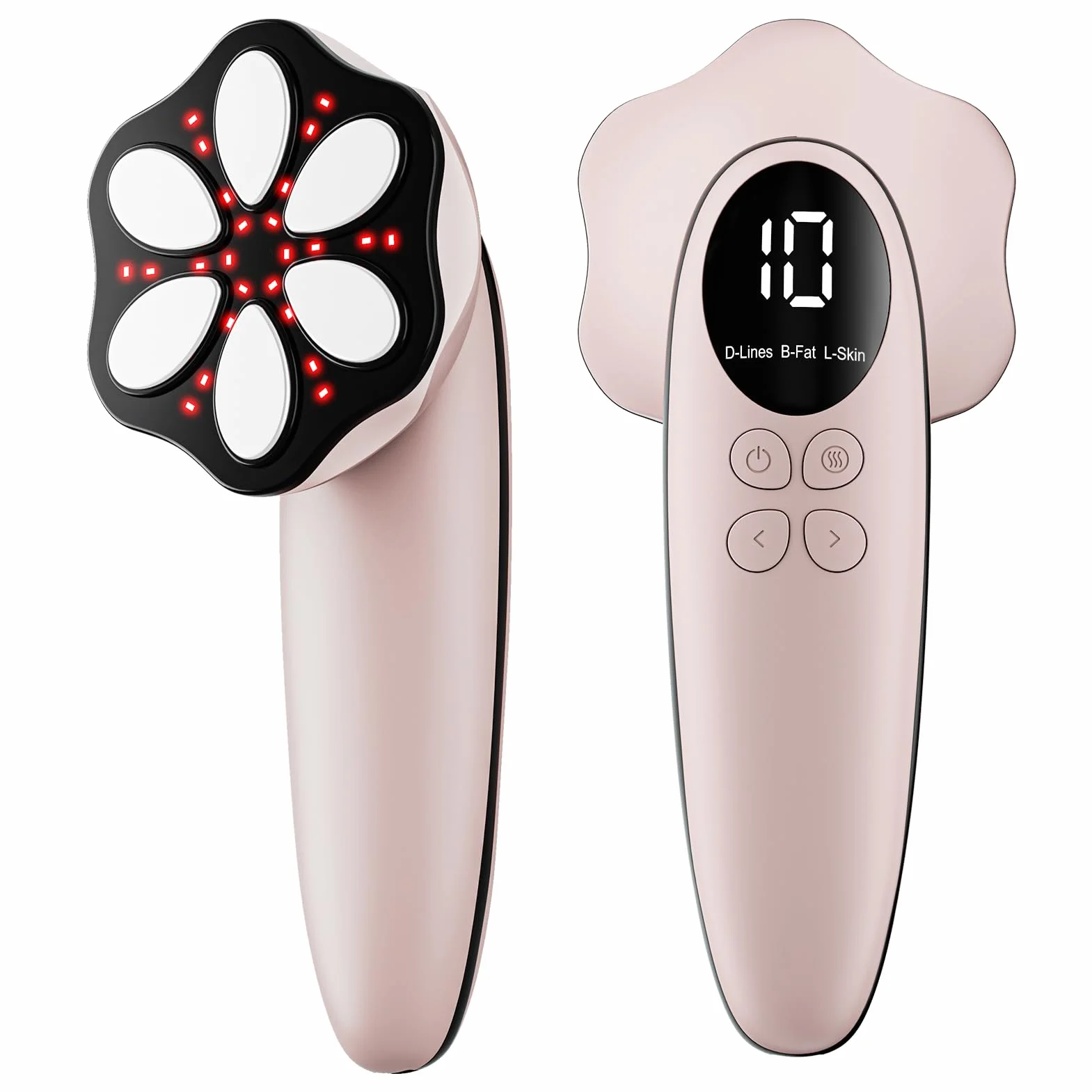Masajeador Anticelulítico Profesional Eléctrico para Mujeres y Hombres, Oro Rosa