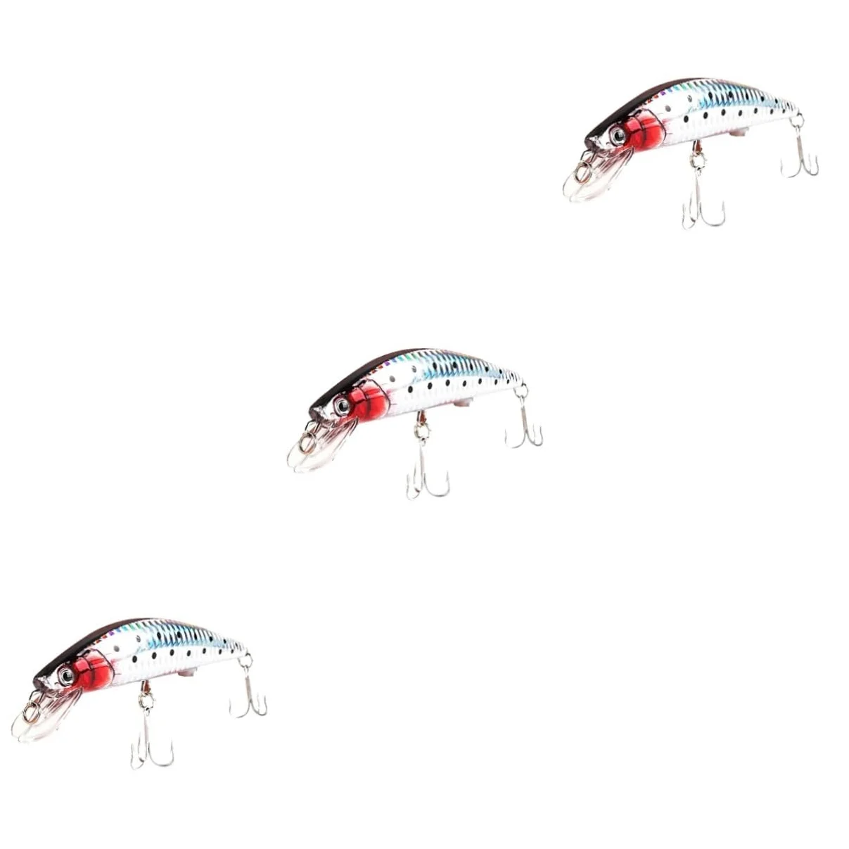 Toddmomy 3 Uds Cebos De Pesca Señuelos De Lubina Señuelos De Pesca para Señuelos De Pesca De Lubina Señuelos De Pesca De Agua Salada para Señuelos De Peces De Agua Dulce Cebo Eléctrico