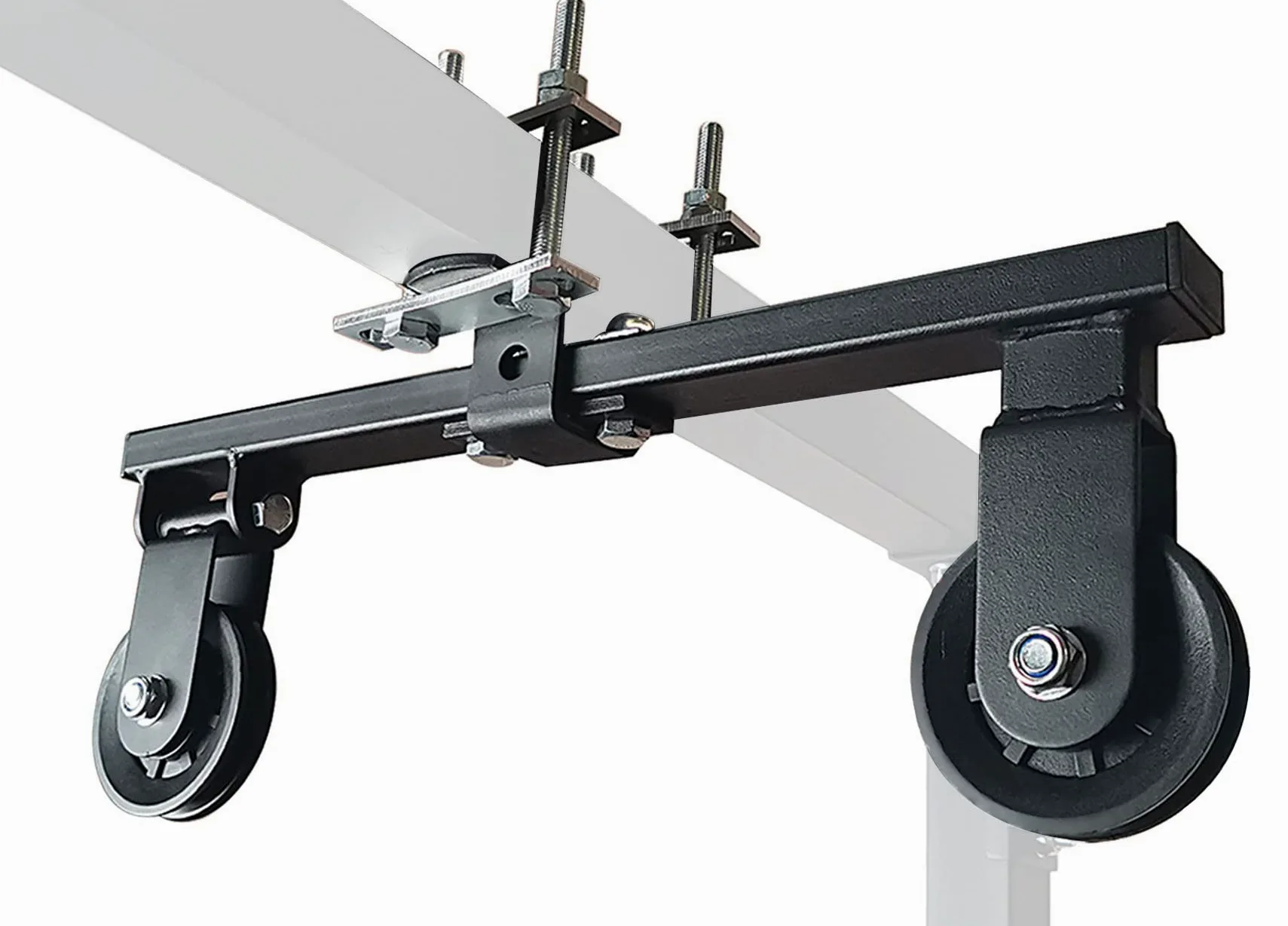 Dispositivo de tracción para Power Rack, máquina desplegable LAT, Sistema de Doble polea para Cables y Pesas para Gimnasio en casa, Entrenamiento de Fuerza, Racks de Potencia