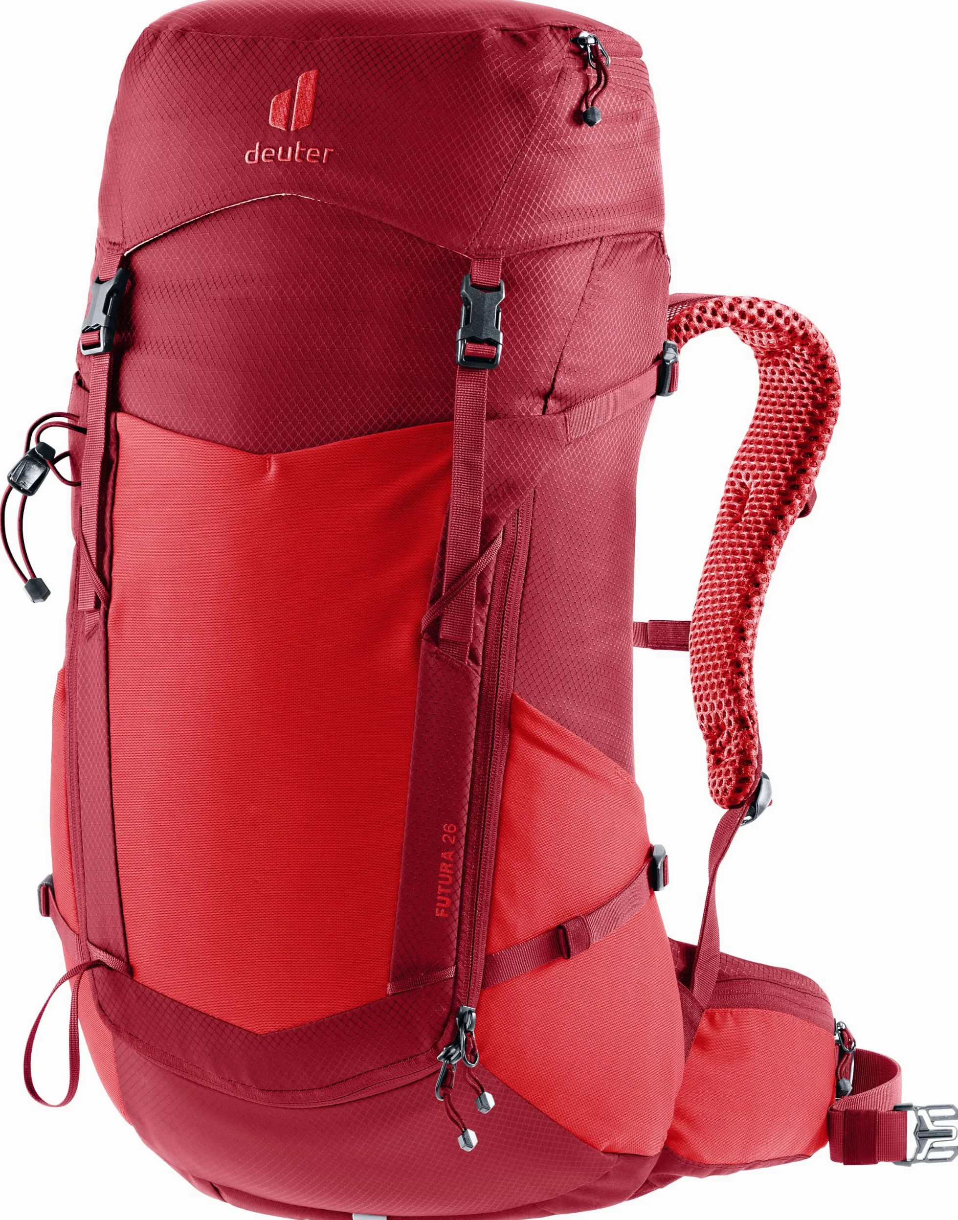 Deuter Futura 26 Mochila de senderismo con espalda de malla y funda para la lluvia
