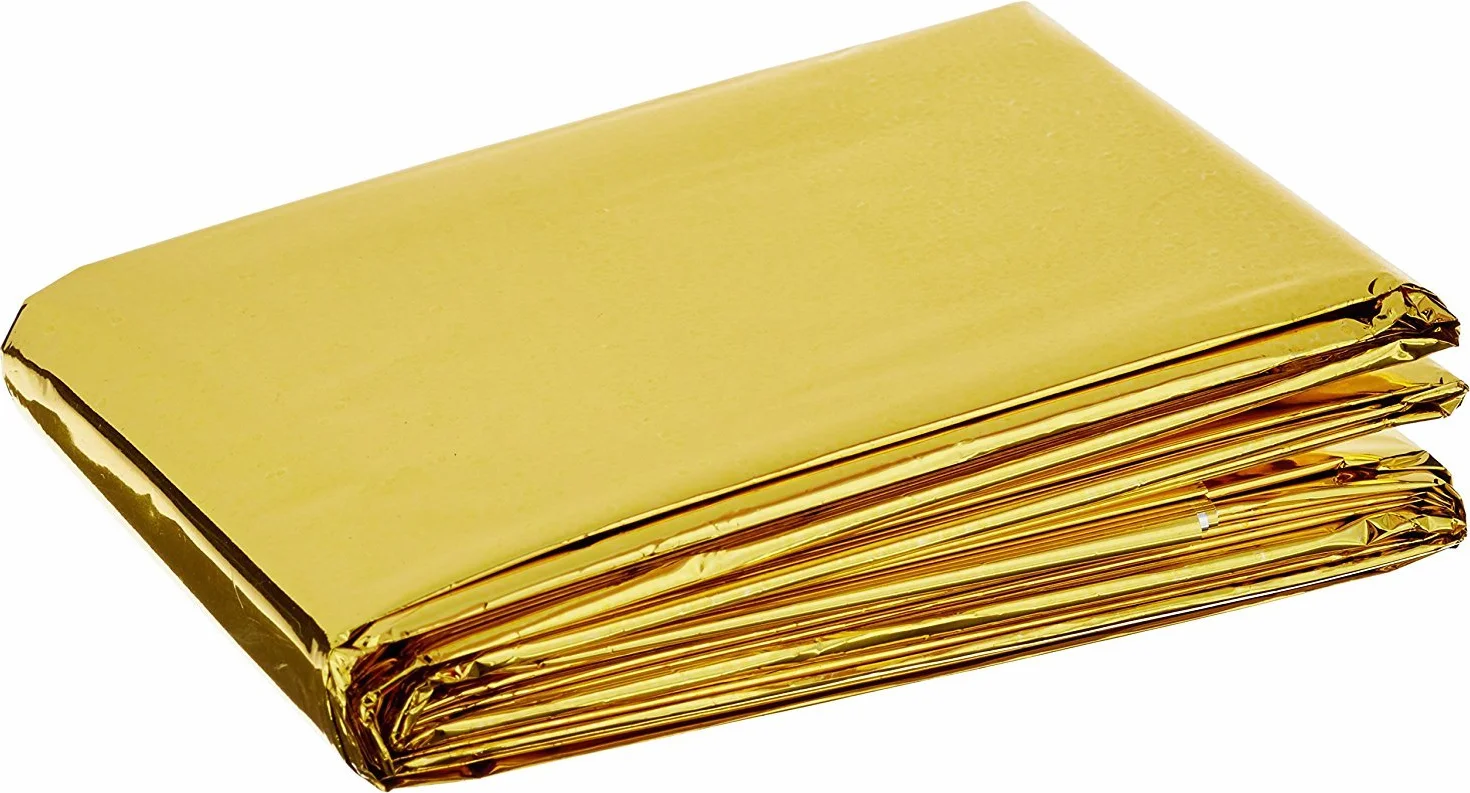 Med-Comfort Manta de Primeros Auxilios 160 x 210 cm Dorado Plateado