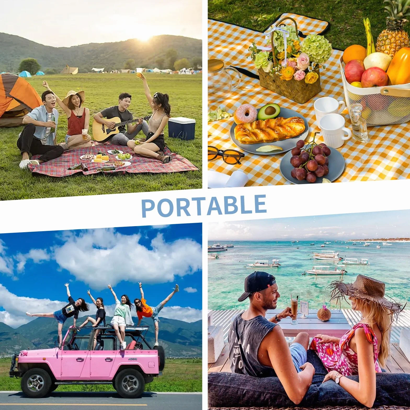 Mochila Nevera Portátil para Playa,Bolsa Térmica Isotérmica Grande 35L para 48 Conservas y Porta Alimentos Mochila Nevera Isotérmica