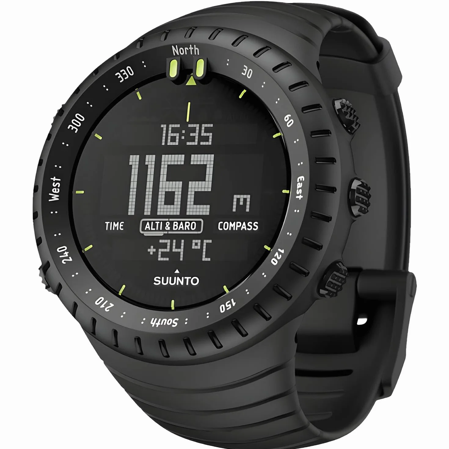 Suunto Core Alpha Stealth Reloj Outdoor con Altímetro Barómetro Brújula