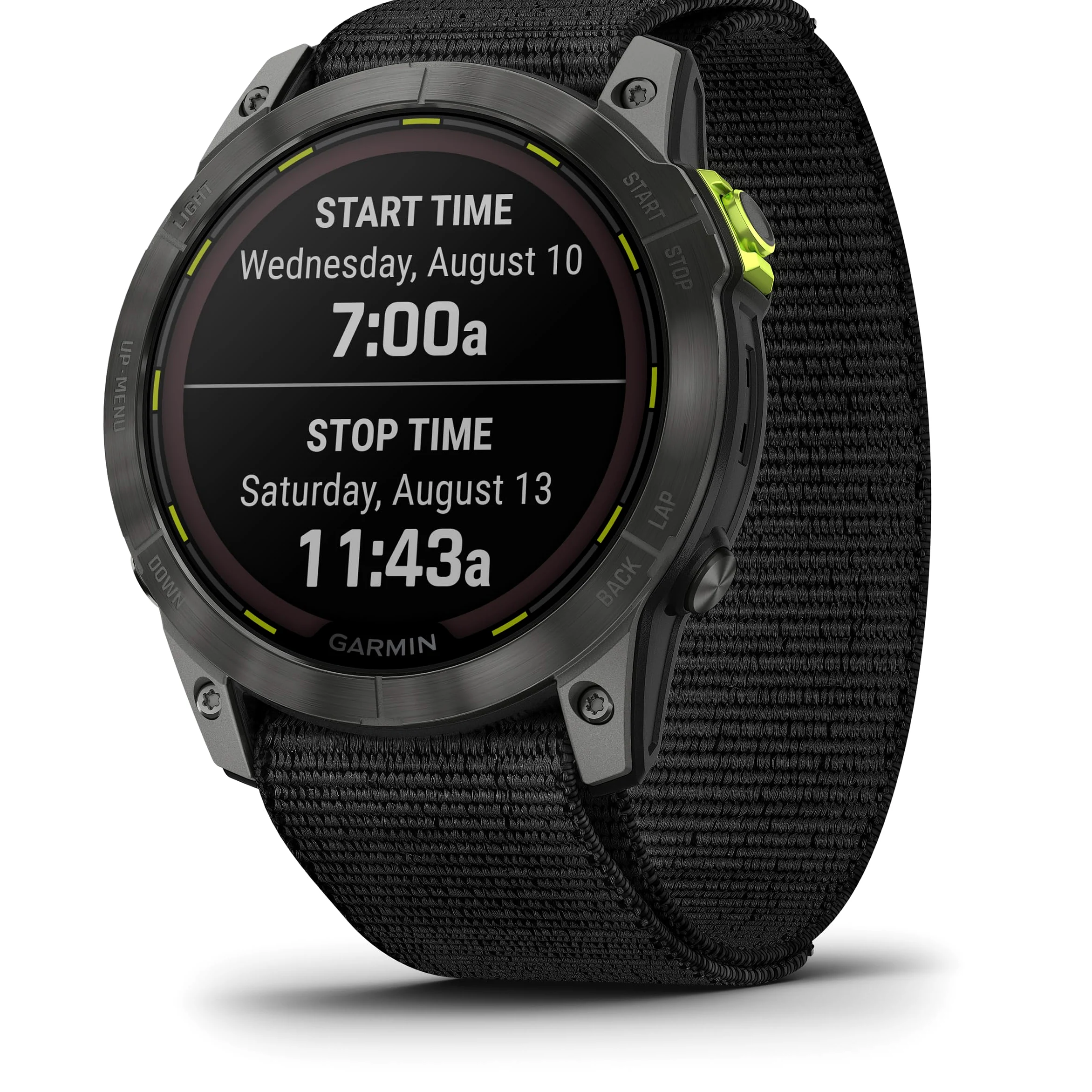 Garmin GPS-Uhr Enduro 2 Titane gris