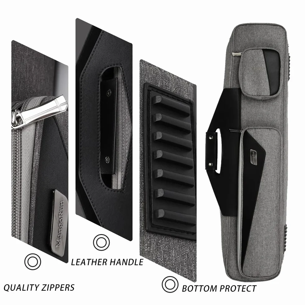 Funda para Tacos de Billar 4x4 con Correas de Mochila