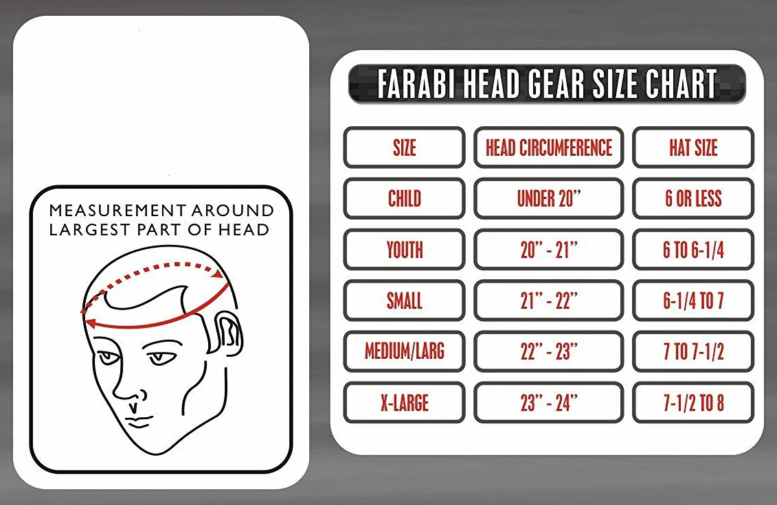 Farabi Sports Boxeo Guardia Protector de Cabeza del Casco de Entrenamiento MMA Pro para Toda la Cara, Protección Cheek Sombreros y tocados de Cuero Real