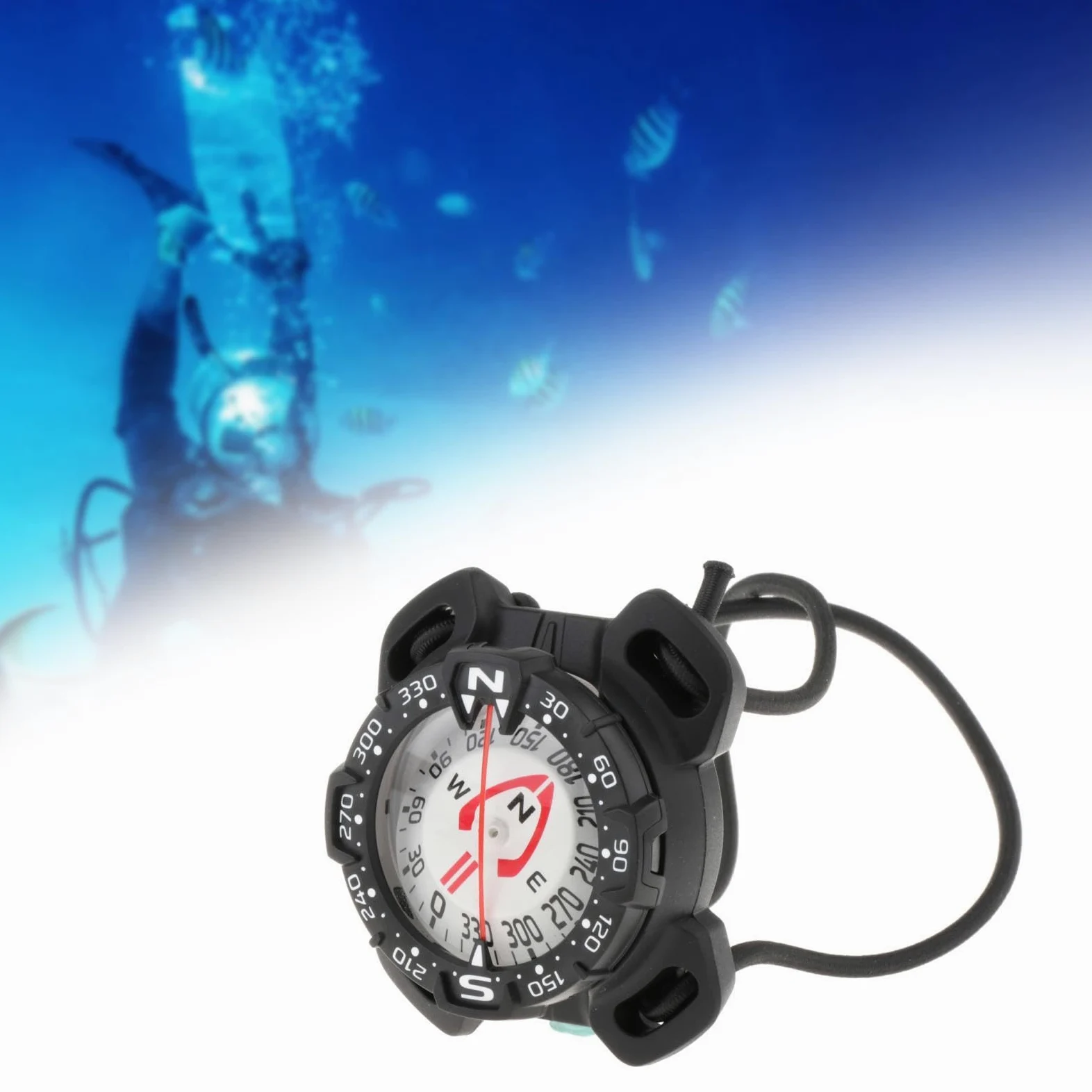 Brújula para Buceo, Ordenadores de Buceo, Brújula Subacuática Profesional, Brújula para Snorkel, Buceo Profundo, Deportes Acuáticos, Emergencia