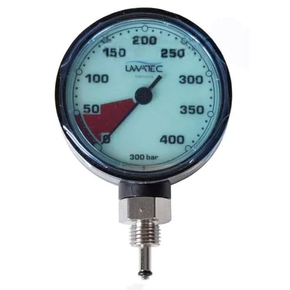 SCUBAPRO Unisex Adult Standard Pressure Gauge-400 Bar Capsule Diving Regulators, Multicolor, Talla Única