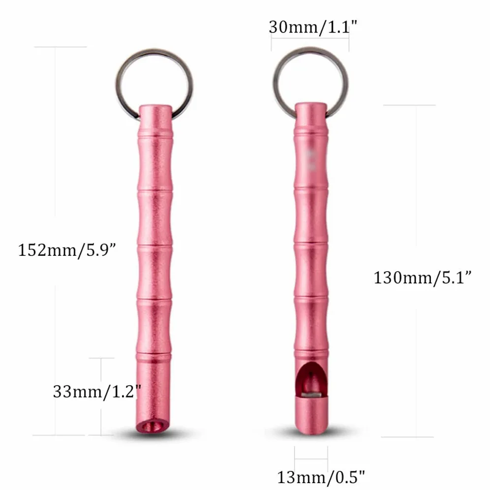 Silbatos Sonoros Silbato, silbatos deportivos, chalecos salvavidas for kayak Silbato de supervivencia de emergencia de aluminio Ruidoso Silbatos de emergencia al aire libre Silbato de supervivencia co