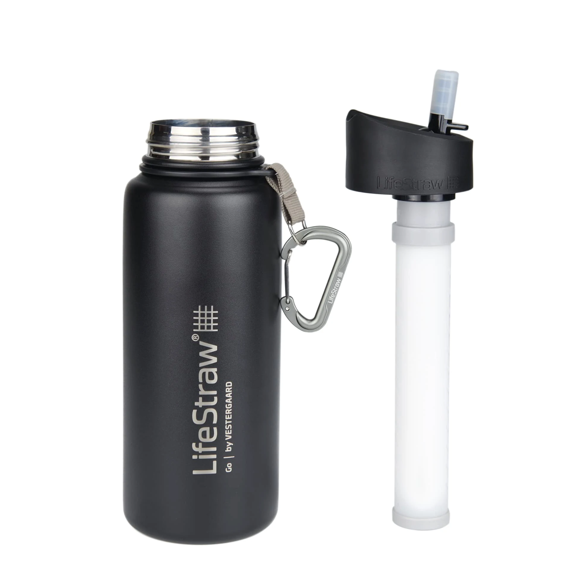 LifeStraw Go Stainless Steel (Black)
