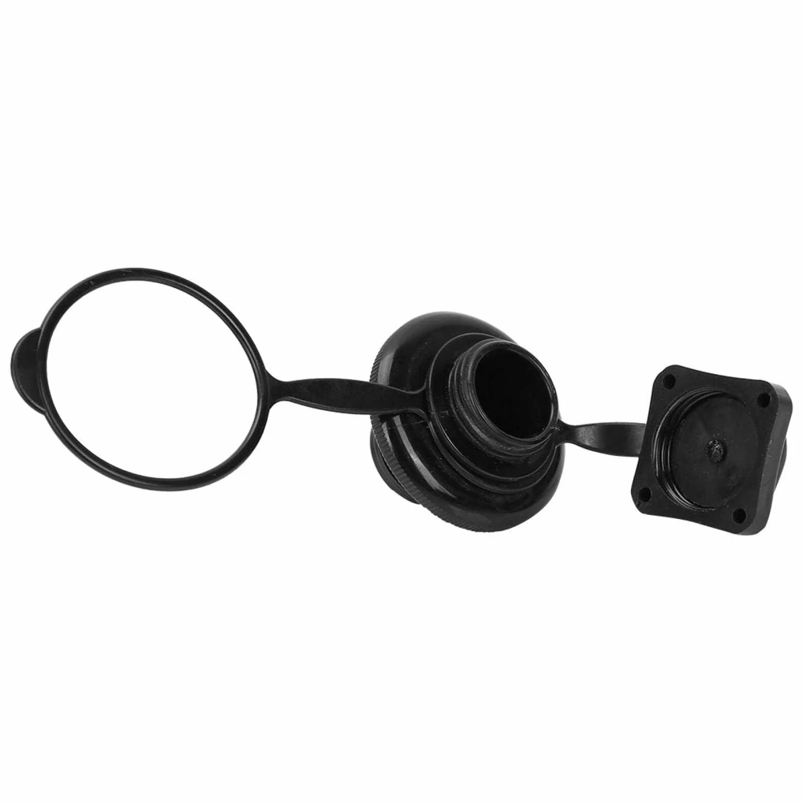 Vbest Life 23.9mm Inflable Barco de Pesca de la válvula de Aire, de plástico Negro Inflable Barco de Pesca de la válvula de Aire, Piezas de Repuesto para los Accesorios del Barco de Pesca