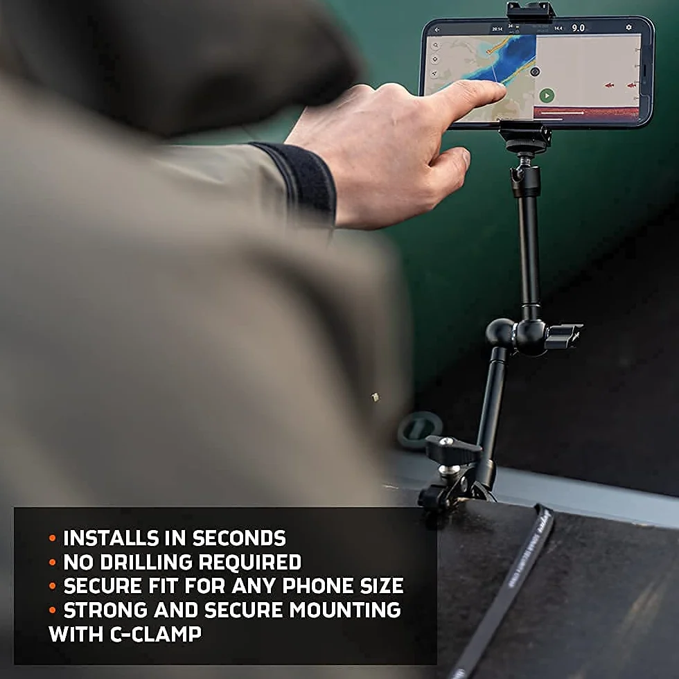 Deeper Soporte para teléfono inteligente para Barco y Kayak