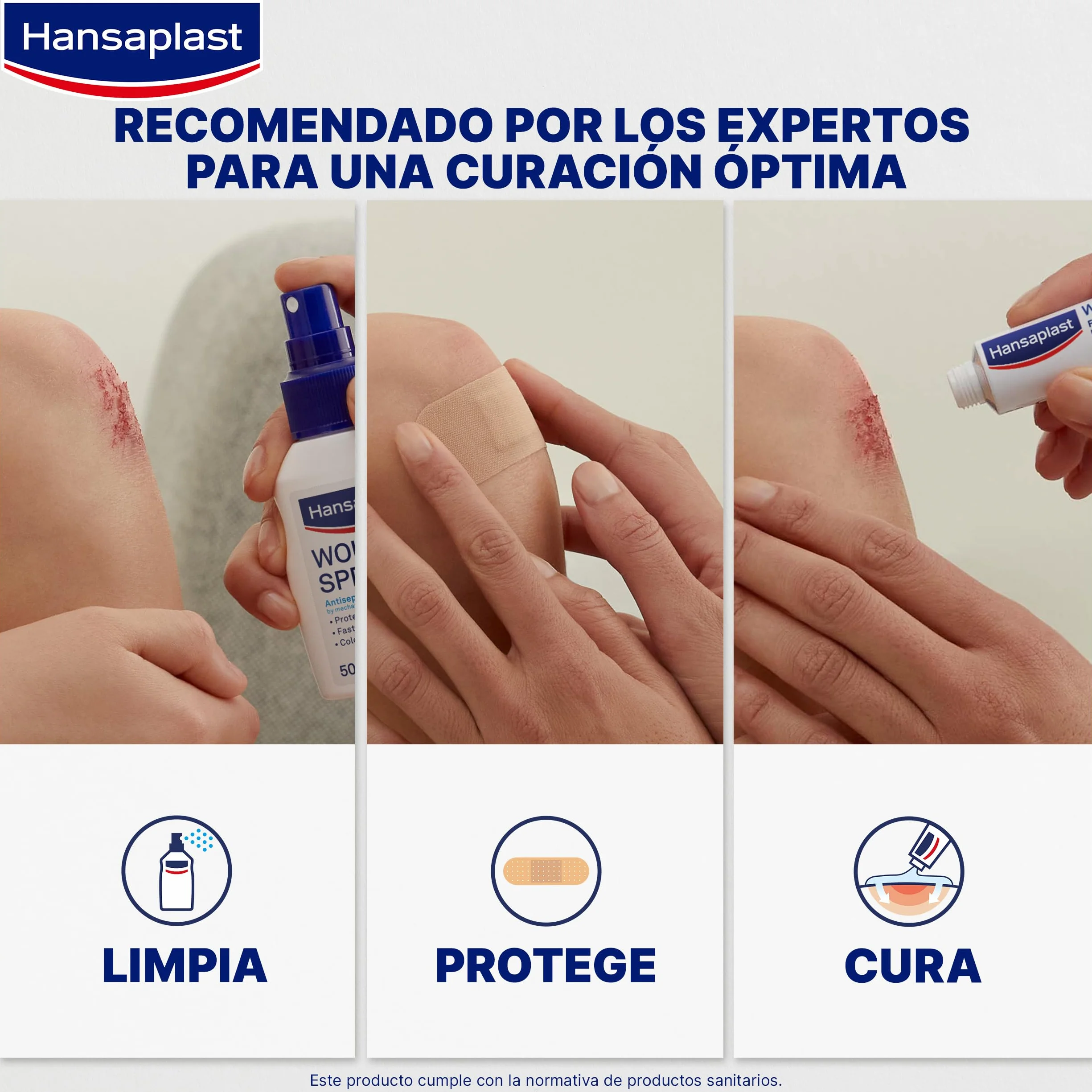Hansaplast Aqua Protect Apósitos impermeables para heridas, adhesión extrafuerte, 20 unidades