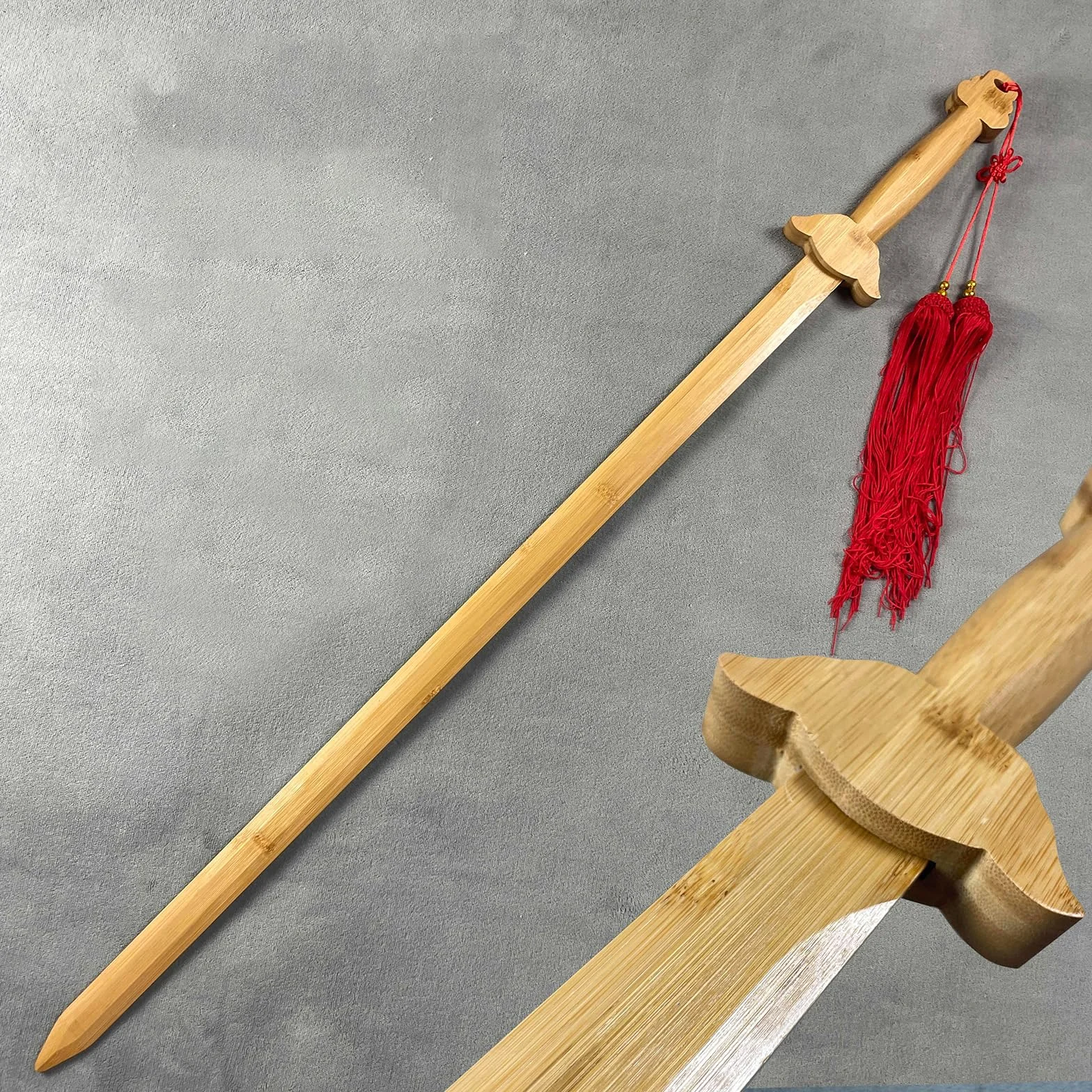 Bokken Katana de Madera Hecho a Mano 102 cm Entrenamiento Artes Marciales