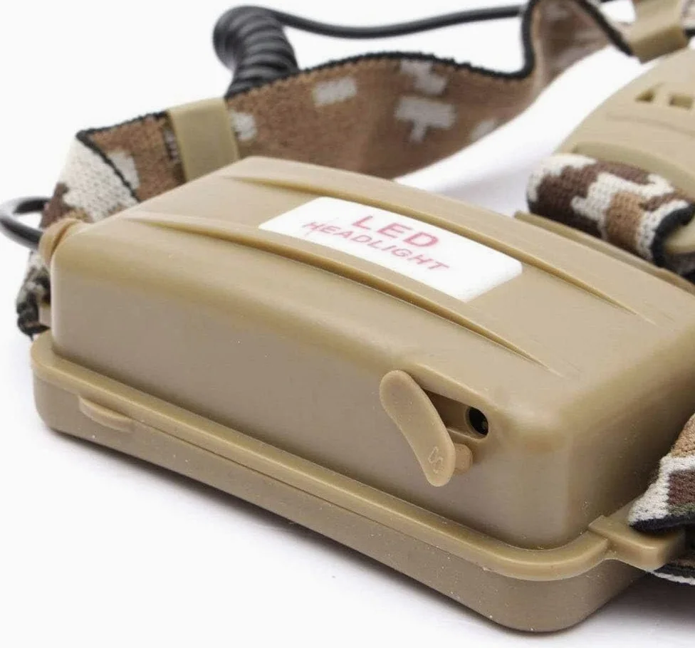 Linterna Frontal LED, Potente Linterna Frontal LED Recargable por USB, lámpara Frontal con Zoom, Linterna for Acampar