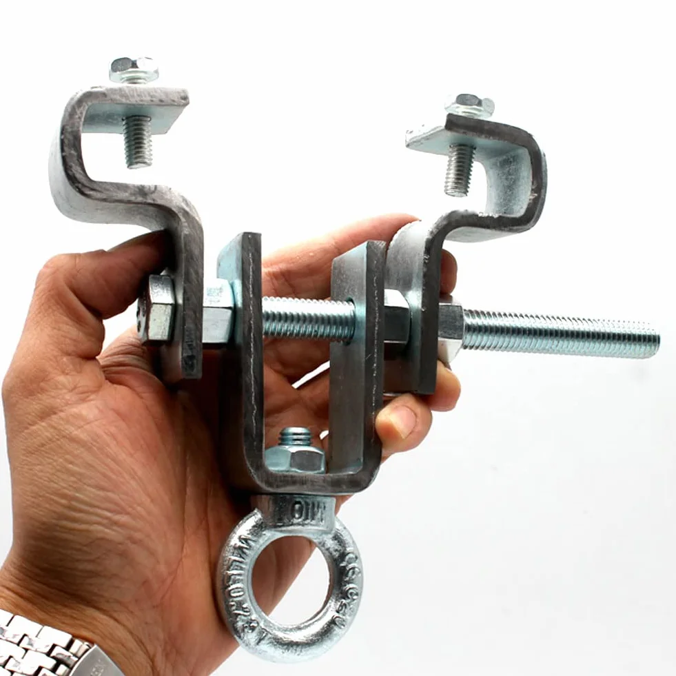 Pinzas Para Vigas;Colgador De Bolsa De Boxeo Para Viga;colgador De Bolsa De Boxeo.I-Beam - Colgador De Bolsa Pesada; Abrazadera De Viga De Acero Para Bolsa Pesada.