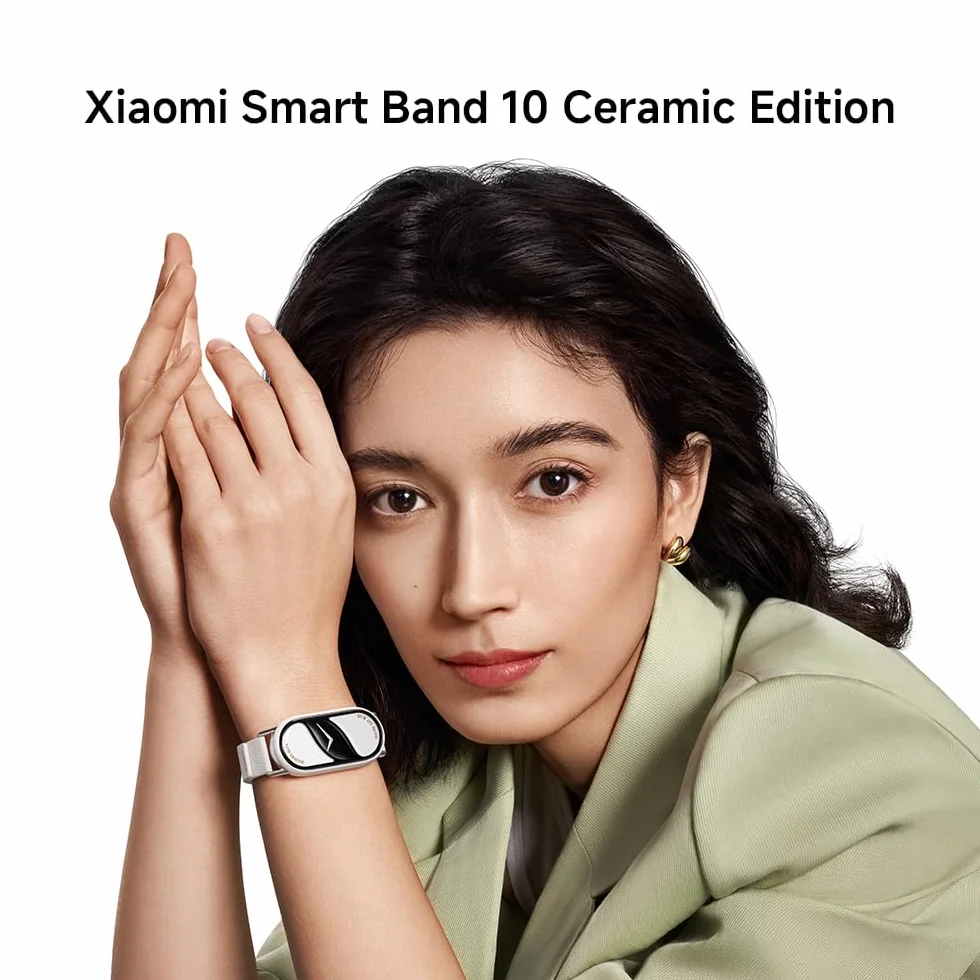Xiaomi Smartband 10, Pantalla AMOLED 1,72", Carga rápida, 150+ Modos Deportivos, Monitorización Salud y Sueño, HyperOS 2.0, Impermeable 5ATM, Brújula