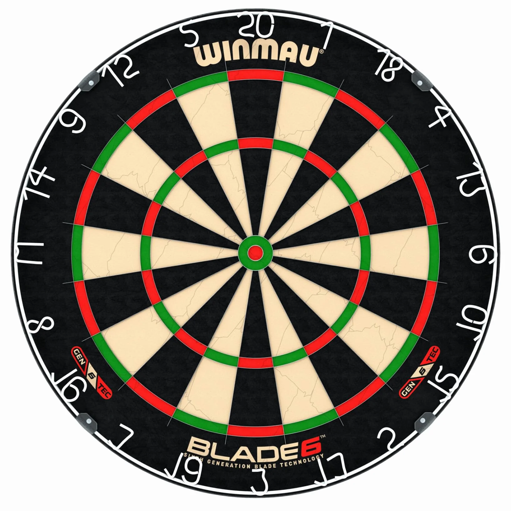 WINMAU Blade 6 Diana profesional de cerdas Especificaciones oficiales del torneo