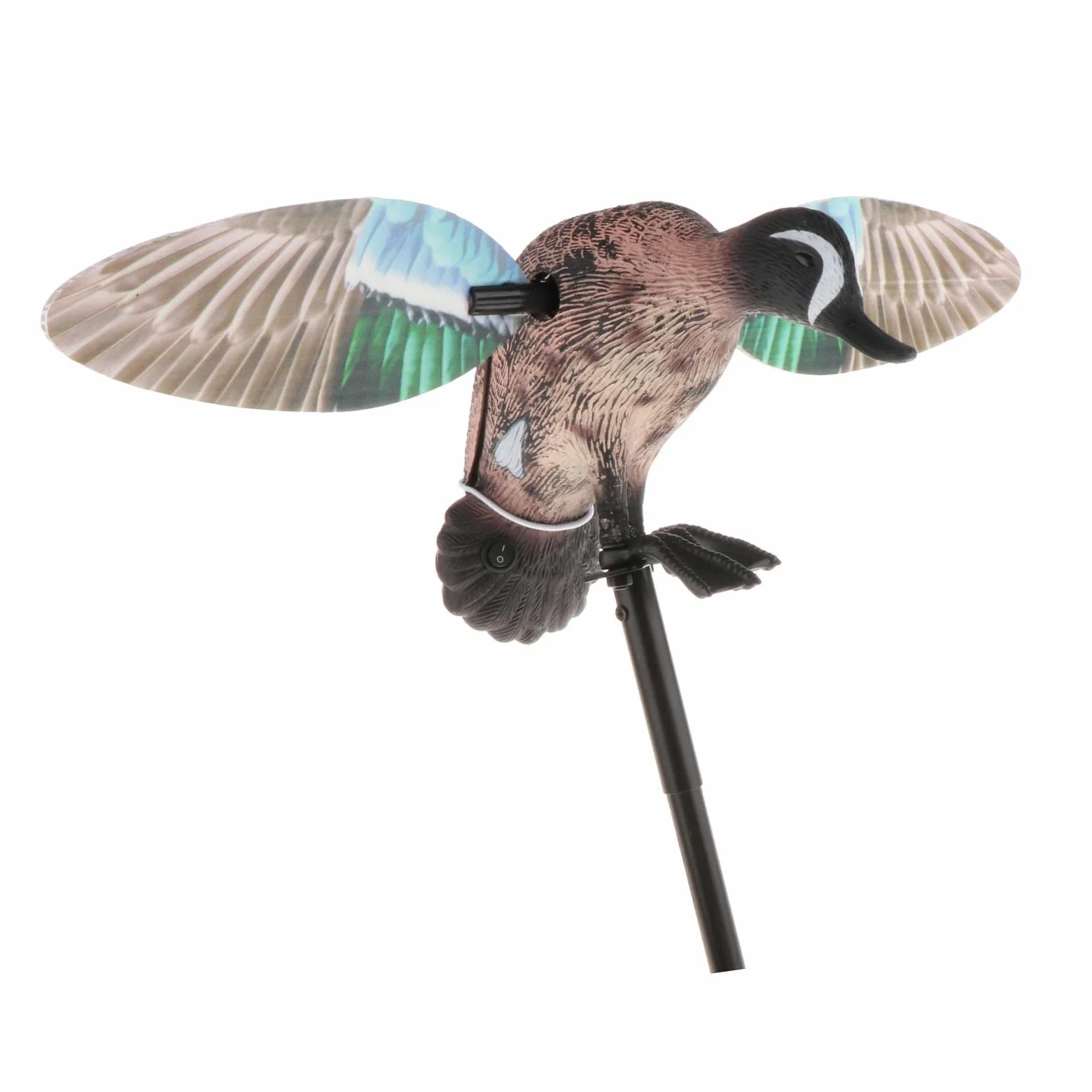Señuelo de caza al aire libre verde azulado pato movimiento señuelo Hunter accesorios eléctricos