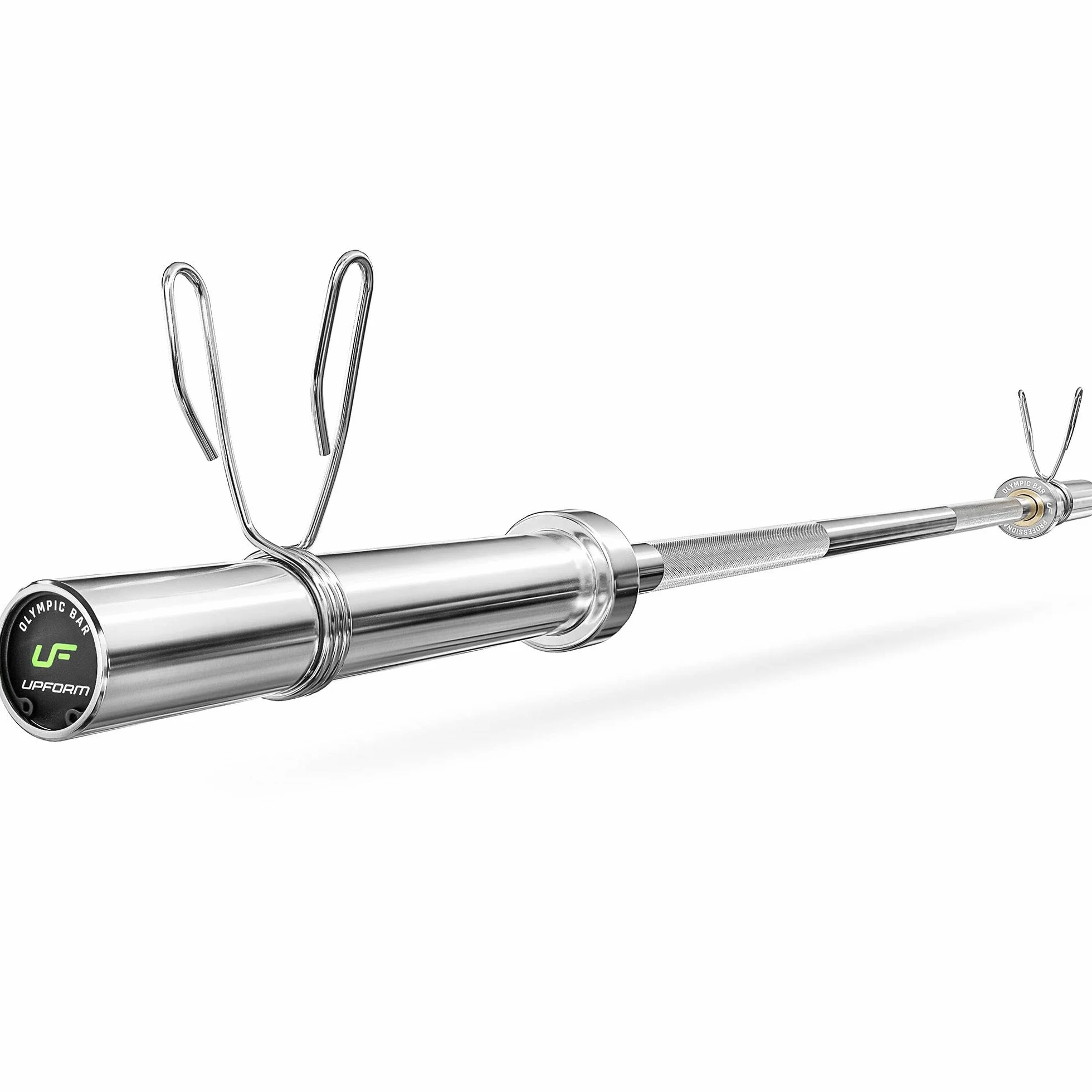 Marbo Sport Juego de Mancuernas Olympia Fundido con Barra de 180 cm de ø50 mm, Barra SZ de 120 cm de ø50 mm, Barras de Mancuernas de 50 cm de ø50 mm y Pesas | Set 45kg/55kg/65kg/75kg a Elegir