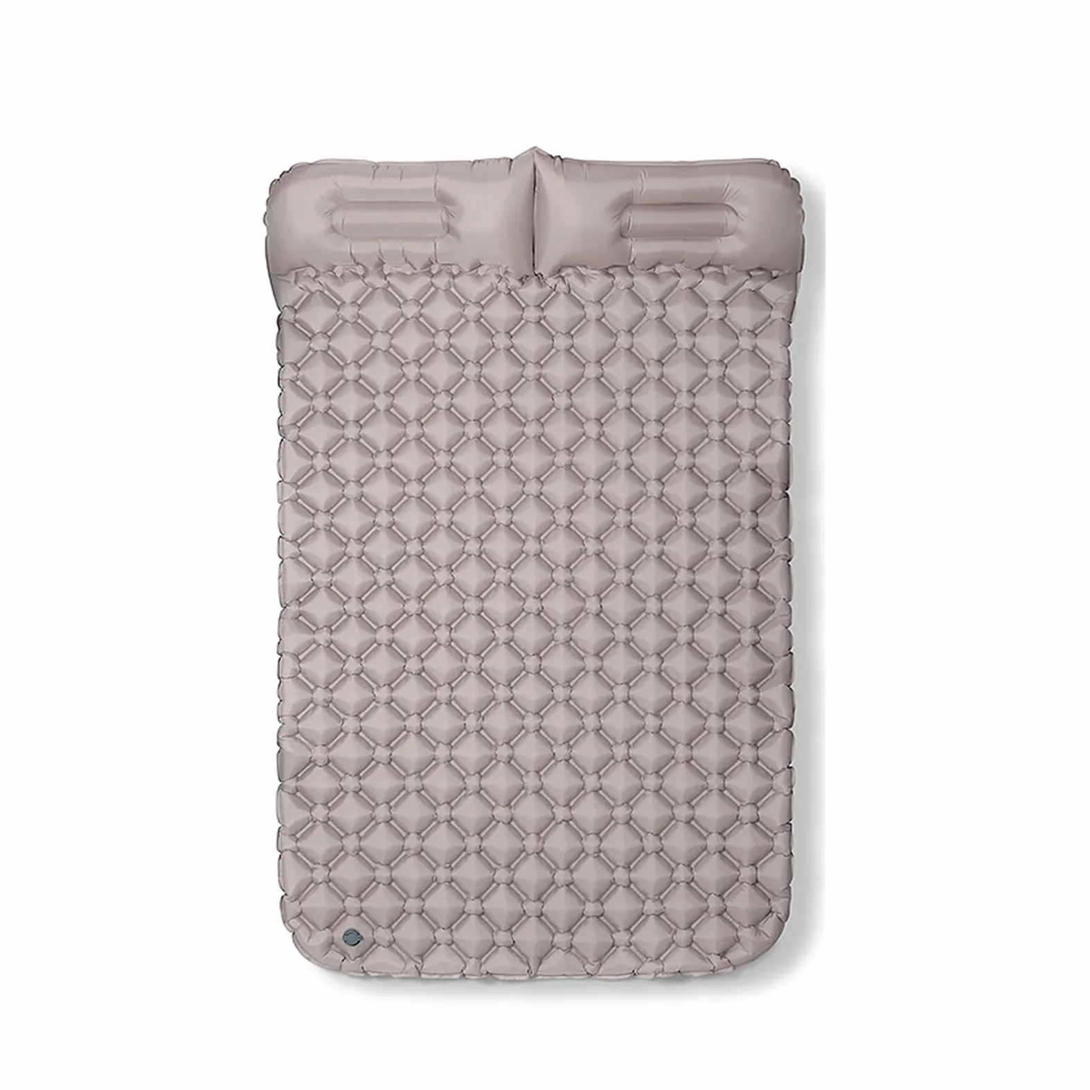Colchón autoinflable, colchoneta for Dormir al Aire Libre, colchoneta for Tienda de campaña, colchón Doble portátil.(Color:Brown,Size:74.8inX47.2in)