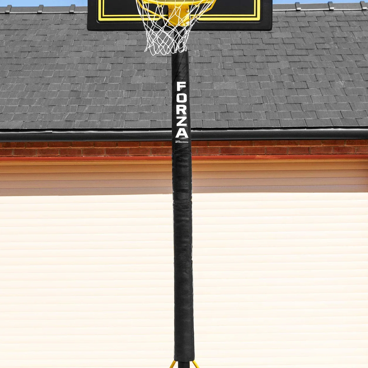 FORZA Almohadilla de Postes de Baloncesto Protecciones de Canasta de Baloncesto con Acolchado | Resistente y Impermeable para Uso Exterior | Proteger a los Jugadores | 2 Tamaños Disponibles