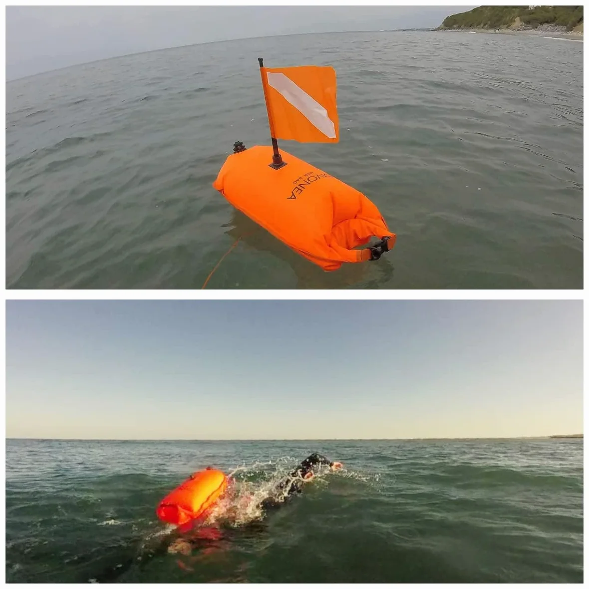 DiVONEA | Boya Buceo + Bolsa Estanca 28L + Flotador Natación - 3 en 1 con Accesorios incluidos