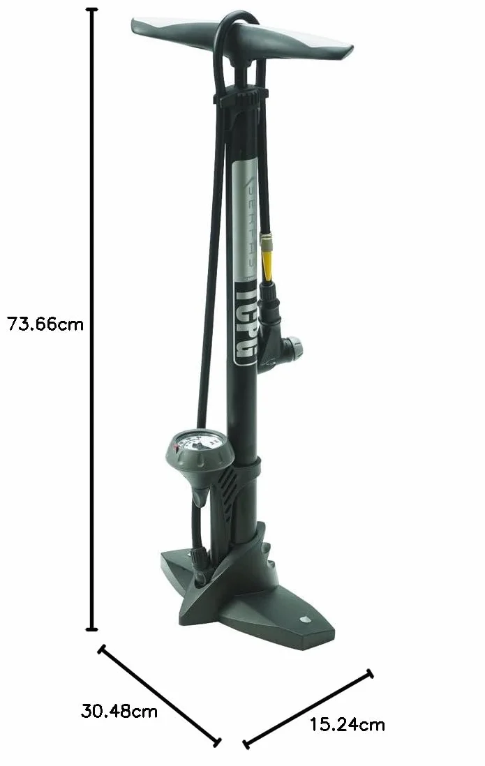 Serfas Bomba de Suelo para Bicicleta TCPG