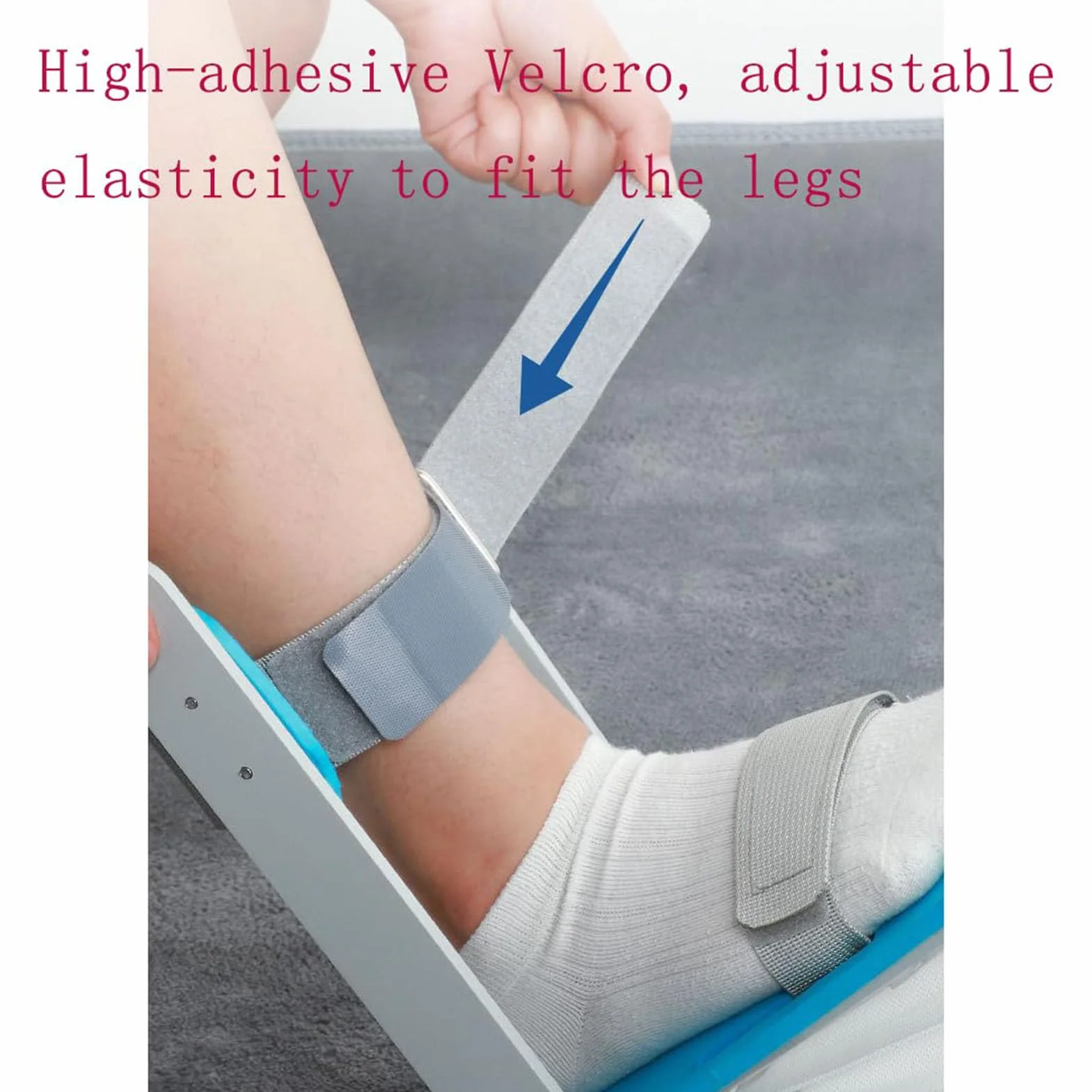 Dispositivo de Entrenamiento de Rehabilitación de Tobillo, Ajustable de 5 Velocidades Ángulo Máximo de 140° Entrenador de Tobillo Eléctrico para Esguinces Agudos de Tobillo