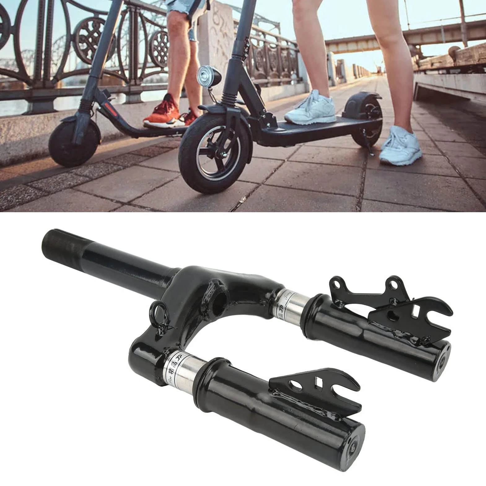 Horquilla de Suspensión Delantera, Repuesto de Horquilla de Suspensión para Patinete Eléctrico Antivibración para G30 G30D G30