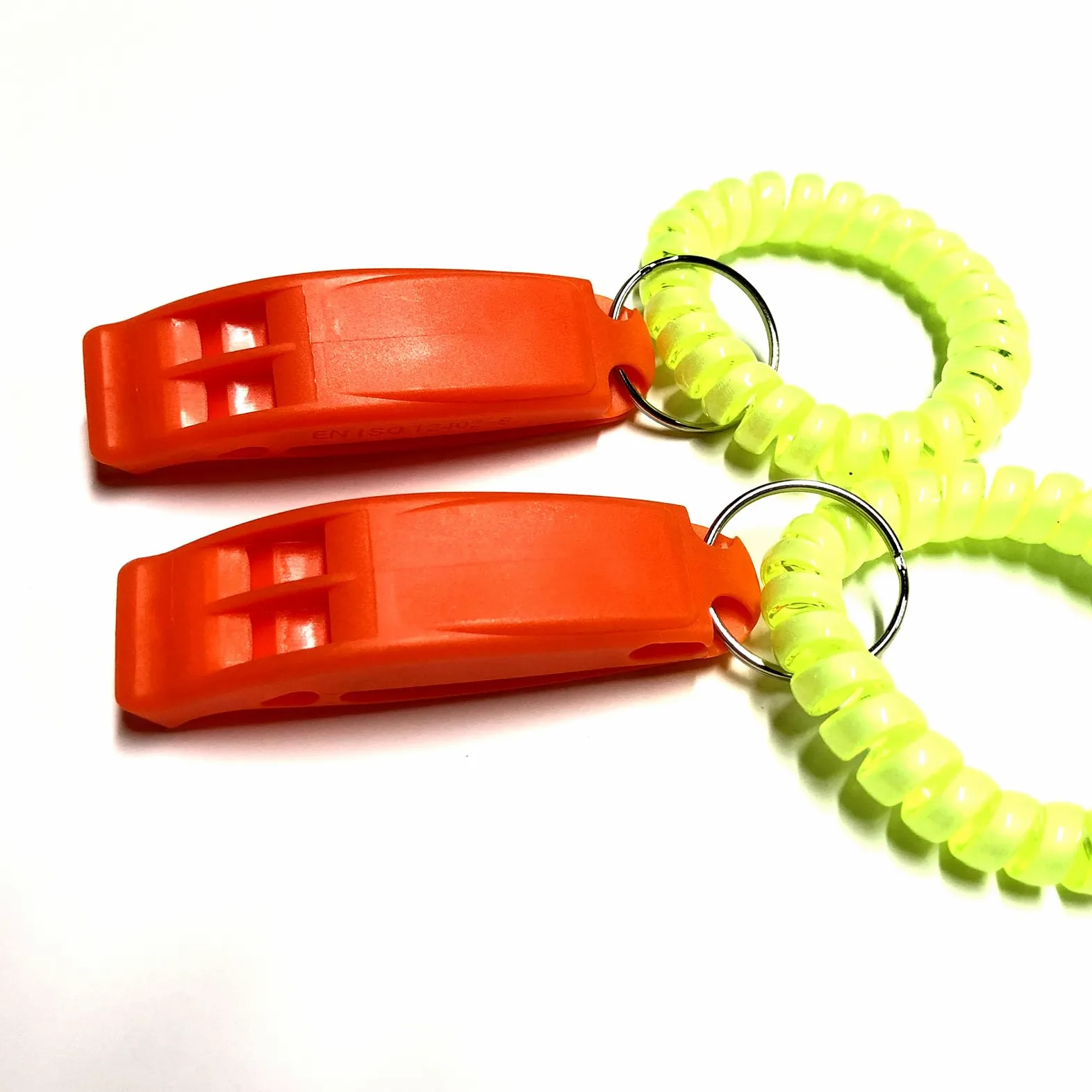 Silbato de emergencia de doble tubo de tono alto Pea-Less - Herramienta de autorescate para aventuras al aire libre/desastres, portátil, silbato universal de equipo de seguridad