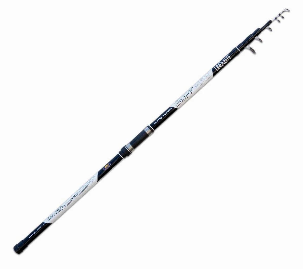 Lineaeffe Long Beach WWG 4.20 m up to 200 g Cañas de Pescar Surfcasting Telescópica Beach Ledgering