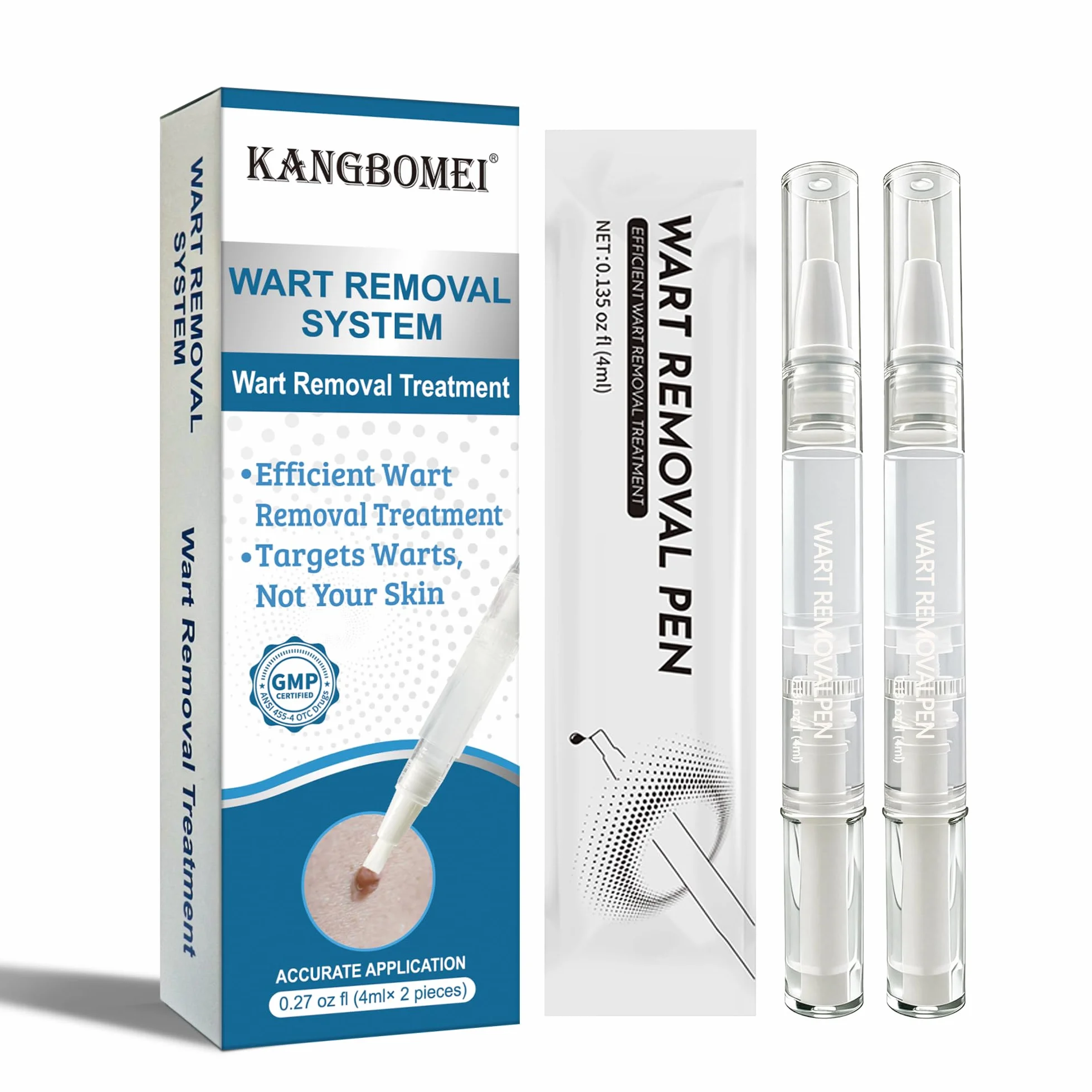 Kit removedor de verrugas 2 Piezas, apto para todo tipo de piel
