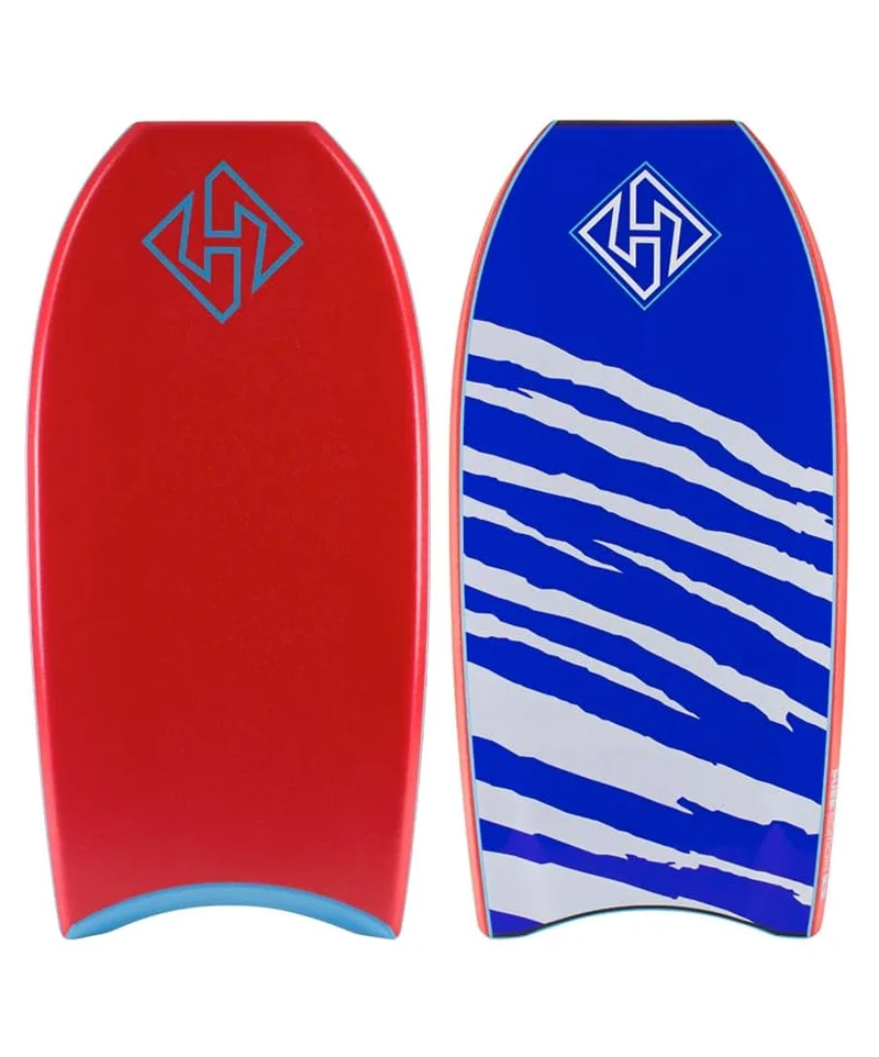 Hubboards Bodyboard Deck Tabla Dubb Edition PP HD Red/Blue 42