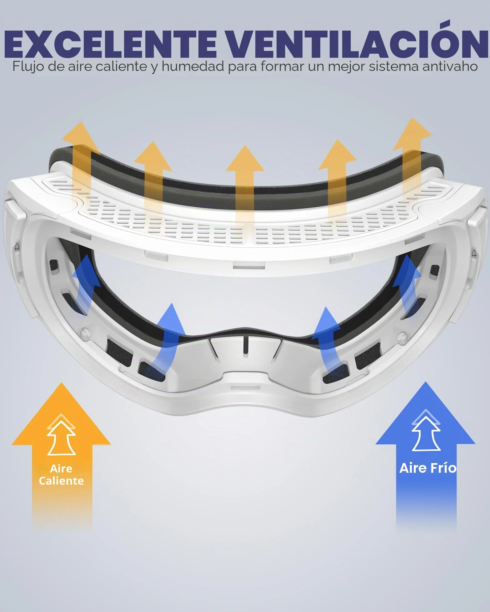 Findway Gafas de Esquí Magnéticas OTG Hombre Mujer Lente Intercambiable Anti Niebla Protección UV