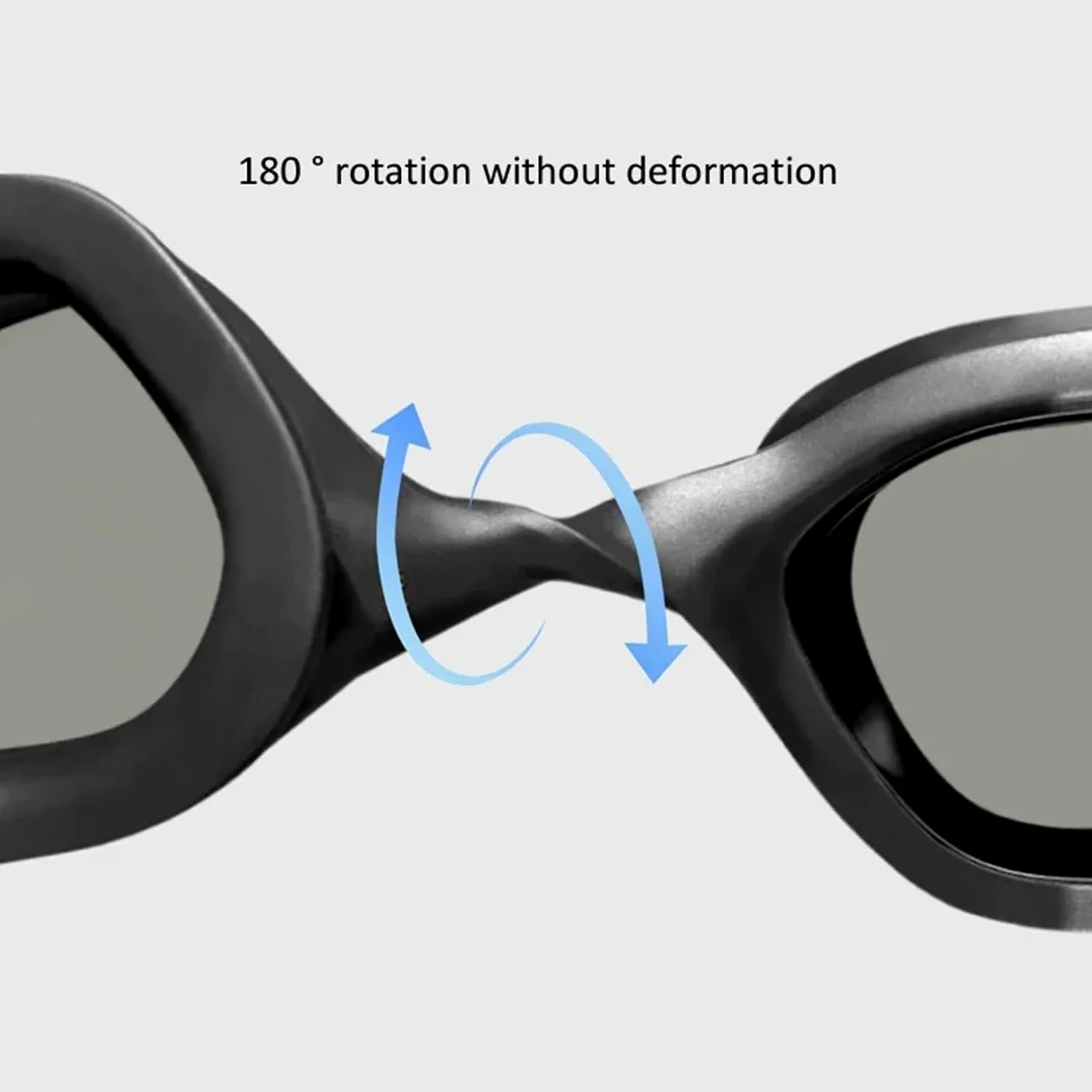 Gafas De Natación Adultos Niños Deportes Para Deportes | Gafas de natación lentes ópticas HD impermeables antivaho gafas de piscina de marco grande