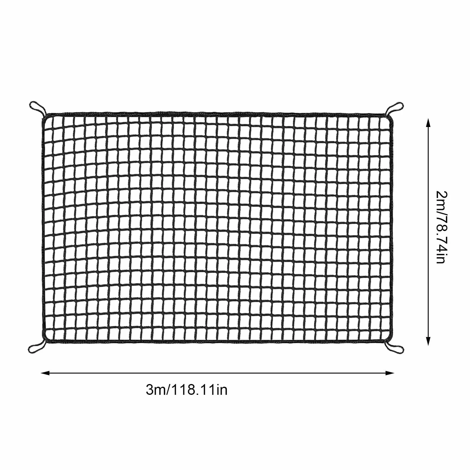 Red de práctica de Golf 2x2m con Tela de Objetivo Portátil para Exteriores e Interiores