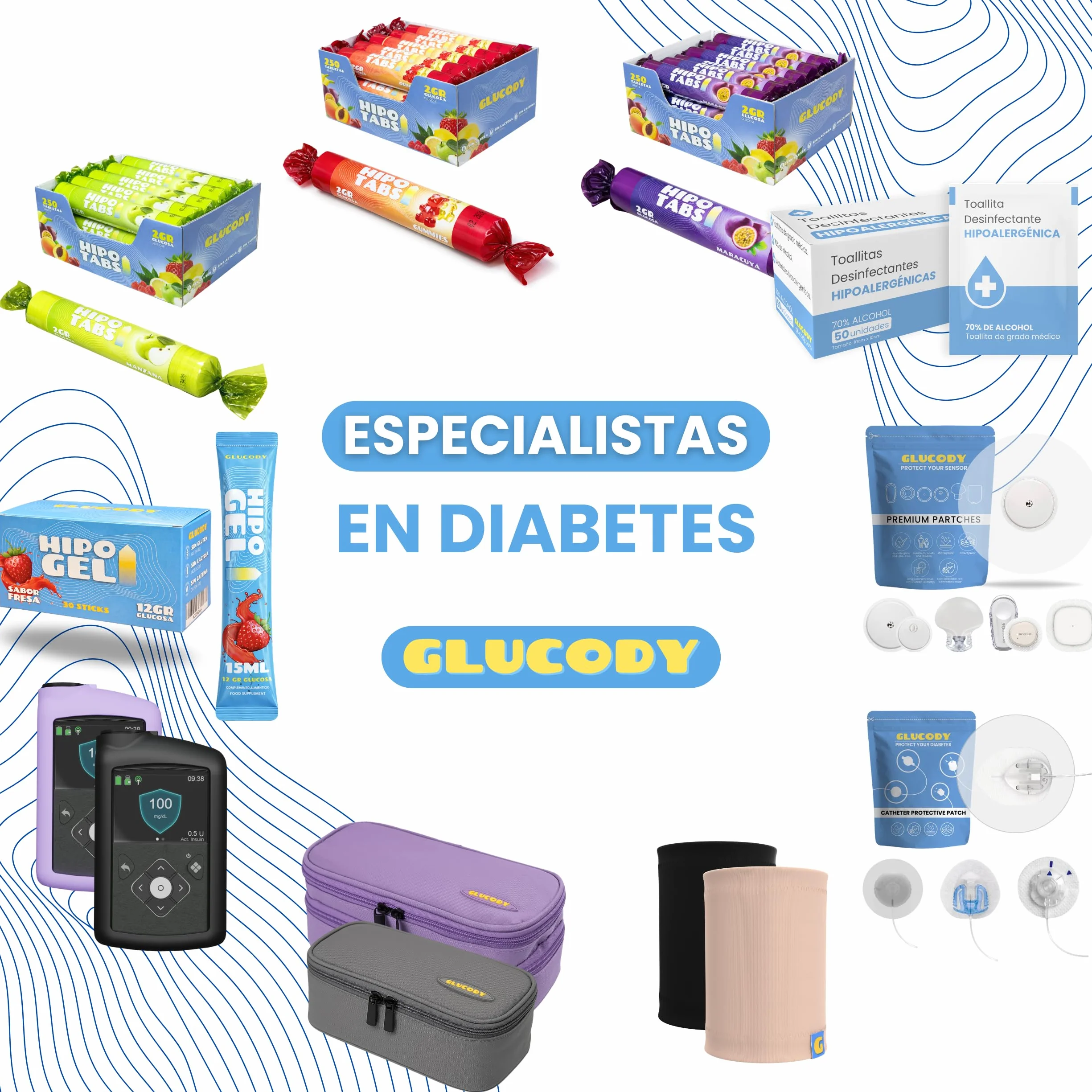 Parches Sensor Freestyle Libre 2 Hipoalergénicos Impermeables Transpirables 10pc