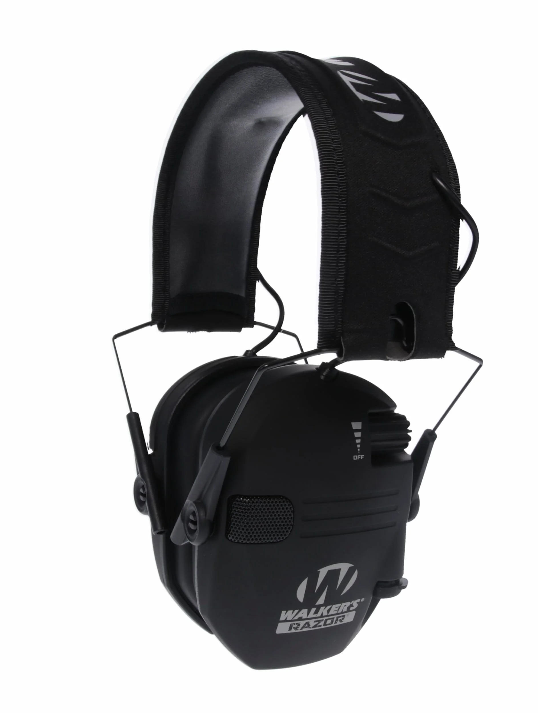 Walker's Razor Slim Protector auditivo electrónico, negro