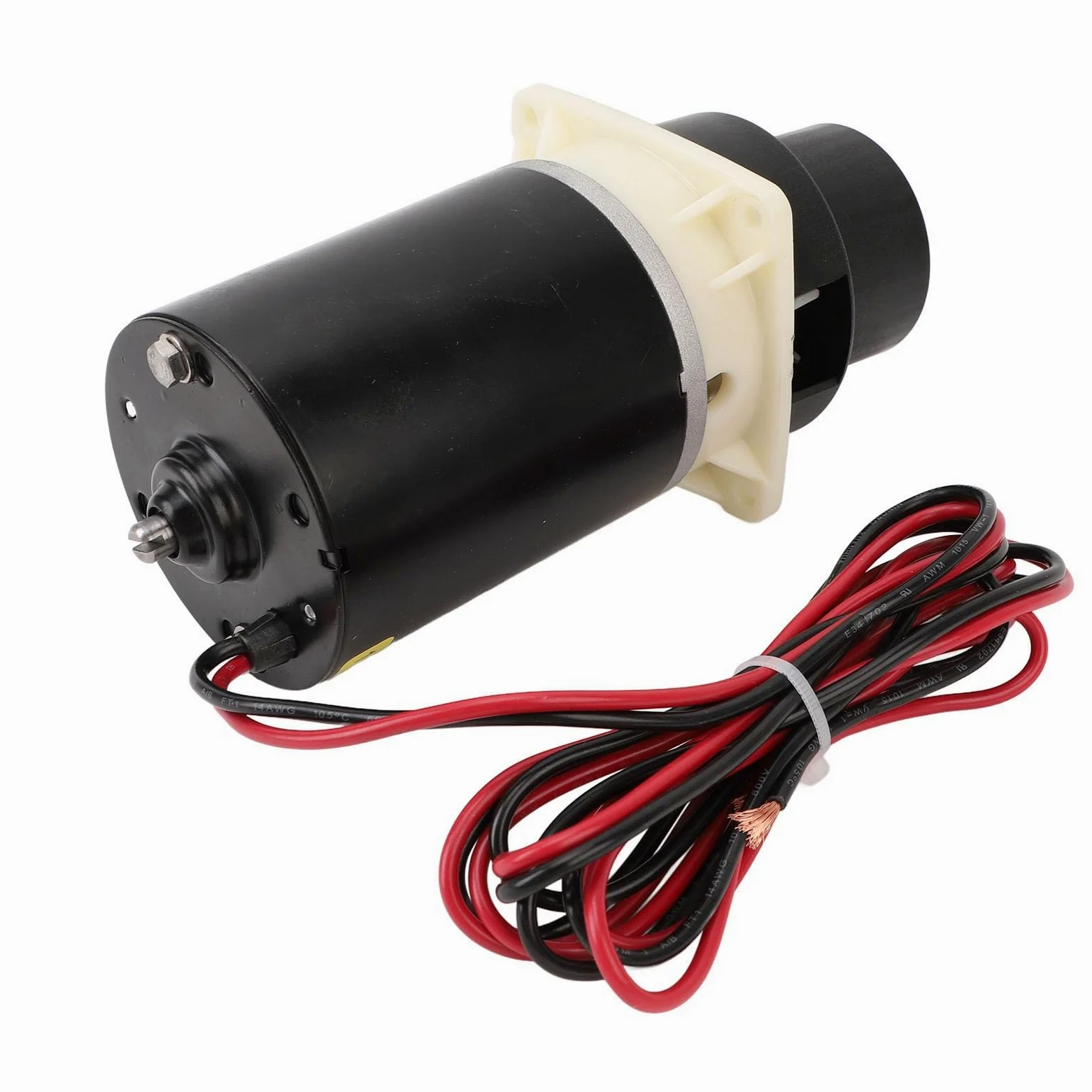 Tbest Bomba de Motor para Inodoro de RV, Descarga Silenciosa y Eficiente, Conjunto Eléctrico de 12 V para Inodoros 37045, 37245 y 37275, 37075. Diseño elegante. Fabricada en ABS y