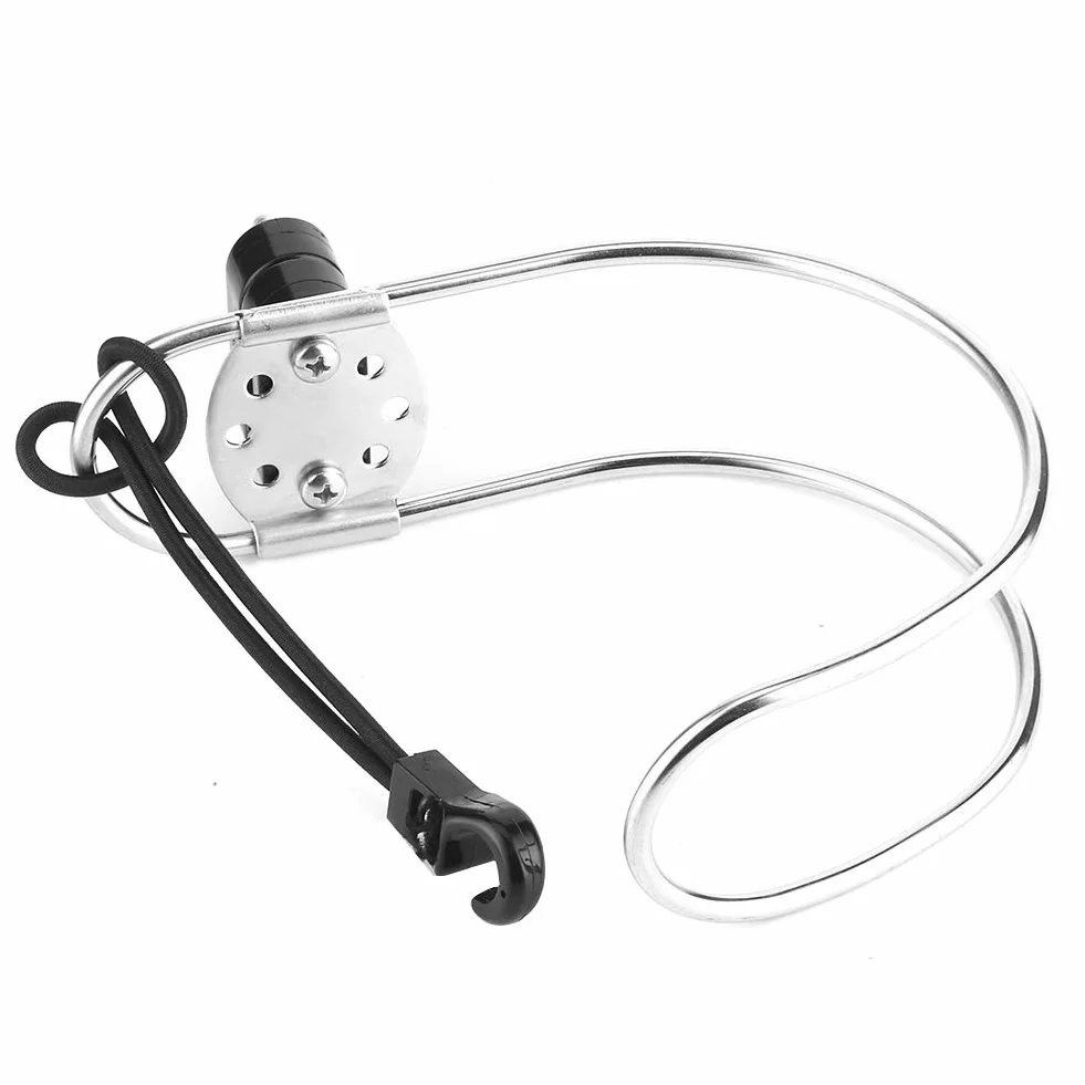 Soporte de aro Salvavidas, Soporte de Anillo de Anillo Salvavidas de Acero Inoxidable de 5.3 Pulgadas Soporte de Herradura para Barco Marino