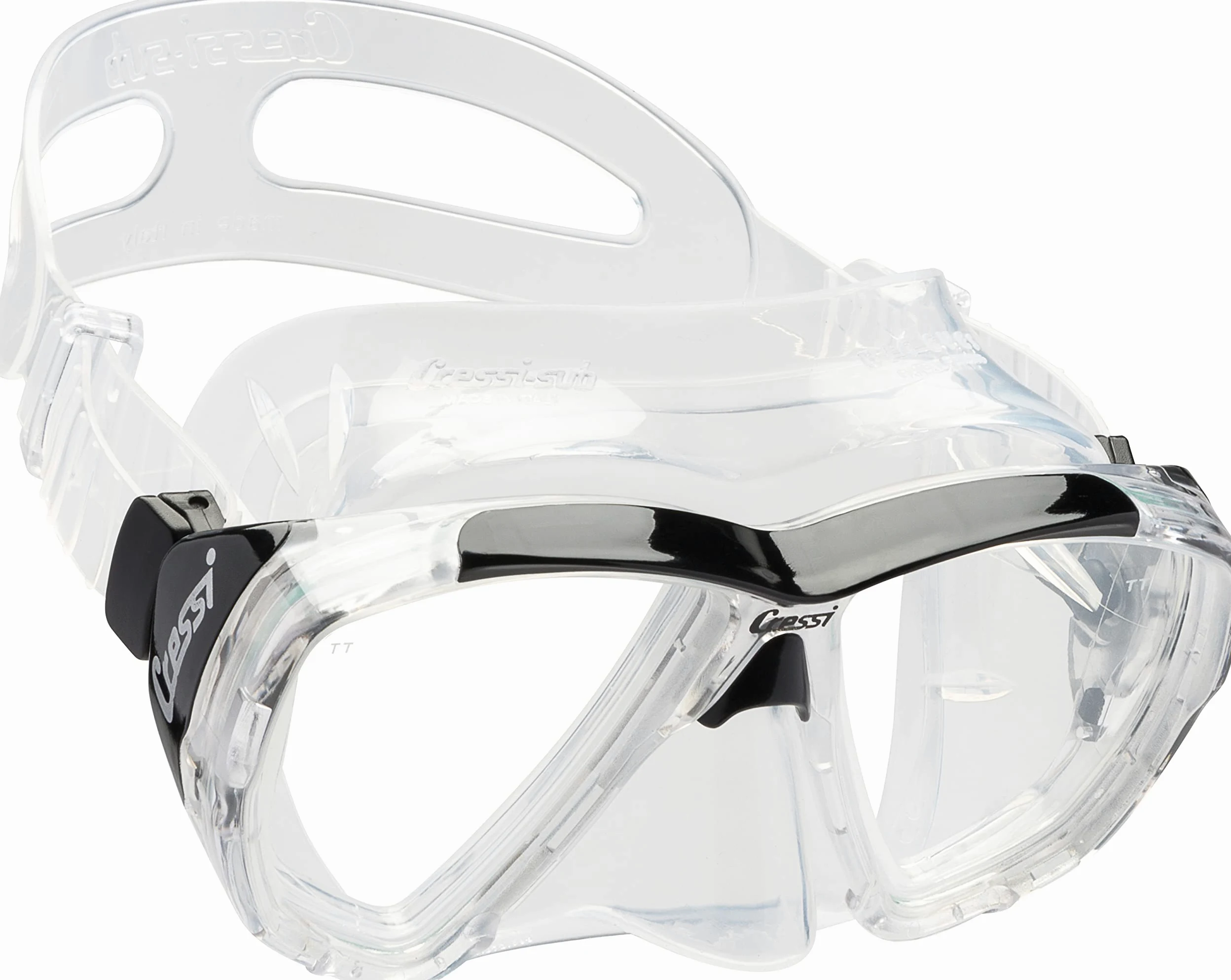 Cressi Ojos Grandes de Buceo Snorkeling Amplia Vista – Máscara de Buceo Italiano Calidad Desde 1946
