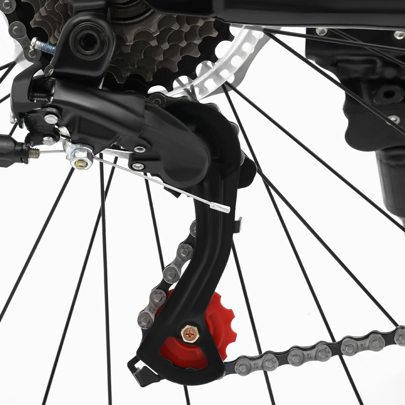 Bicicleta de Montaña de 26 Pulgadas 21 Velocidades Altura de Asiento Ajustable BTT para Personas Mayores de 12 Años para Entretenimiento o Ejercicio, y Se Aplica a Ciudades, Parques, Acera