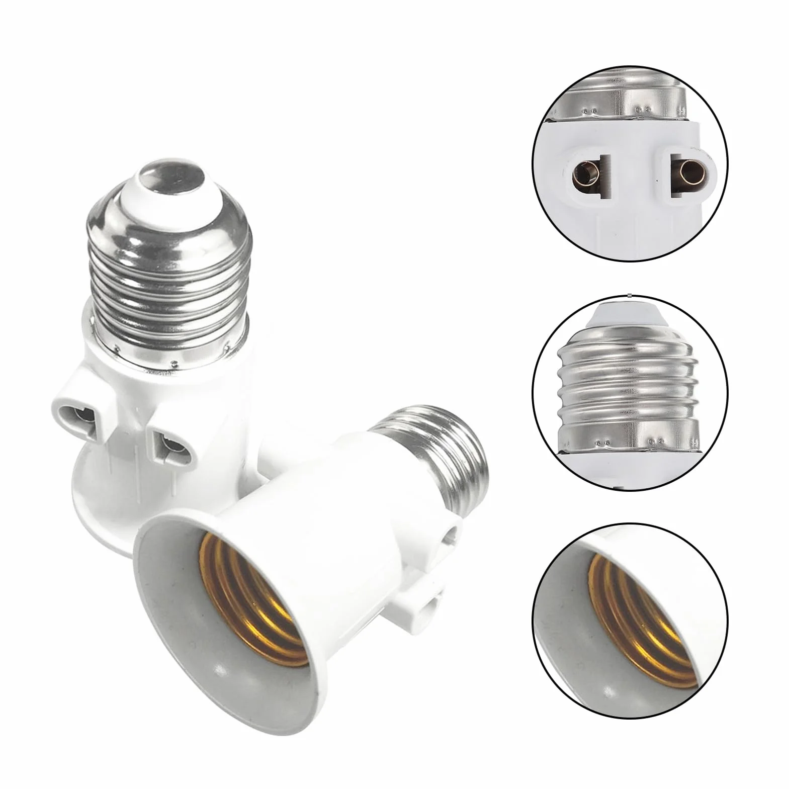 Casquillo Adaptador E27 Base de Zócalo LED para Lámpara